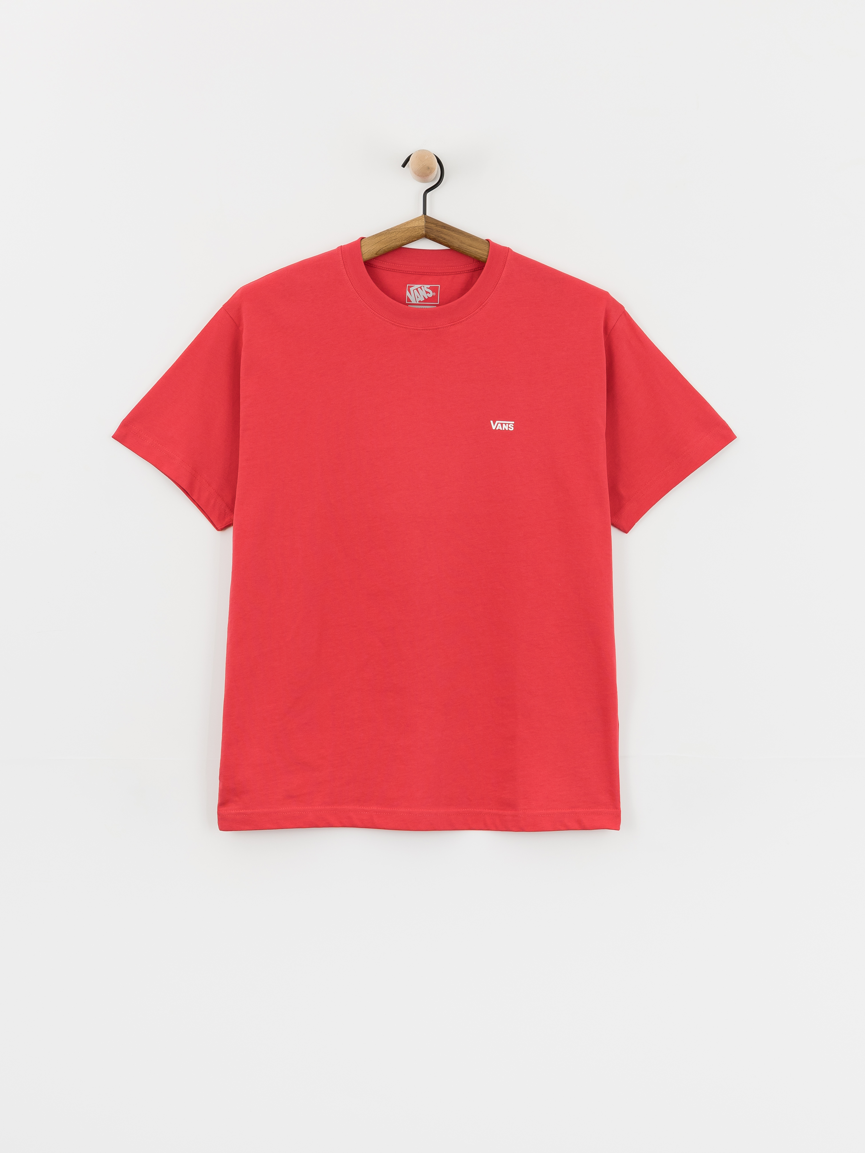 Vans Left Chest T-Shirt (crimson haze)