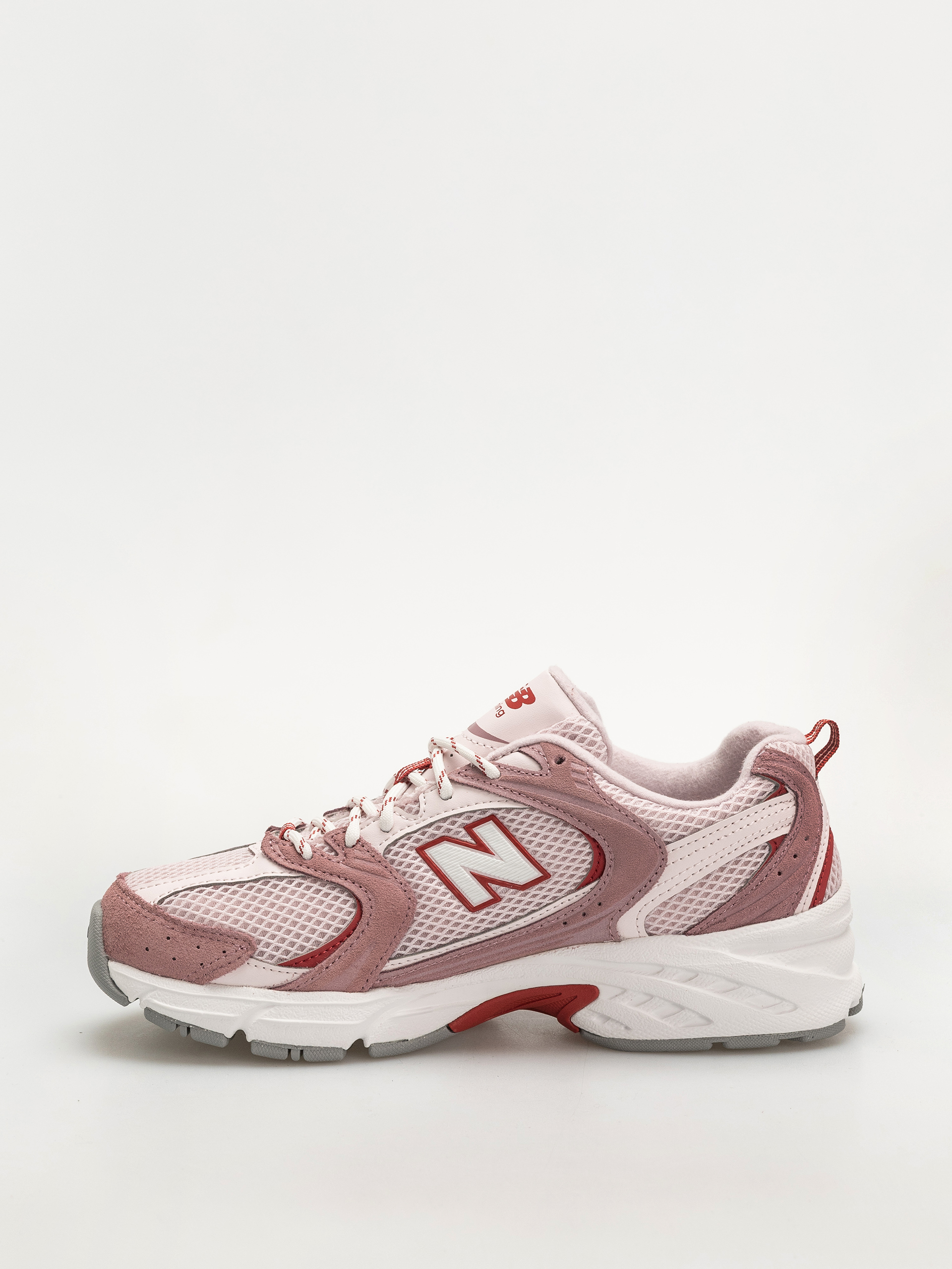 New Balance 530 Shoes (rosewood/pink salt/shadow red)