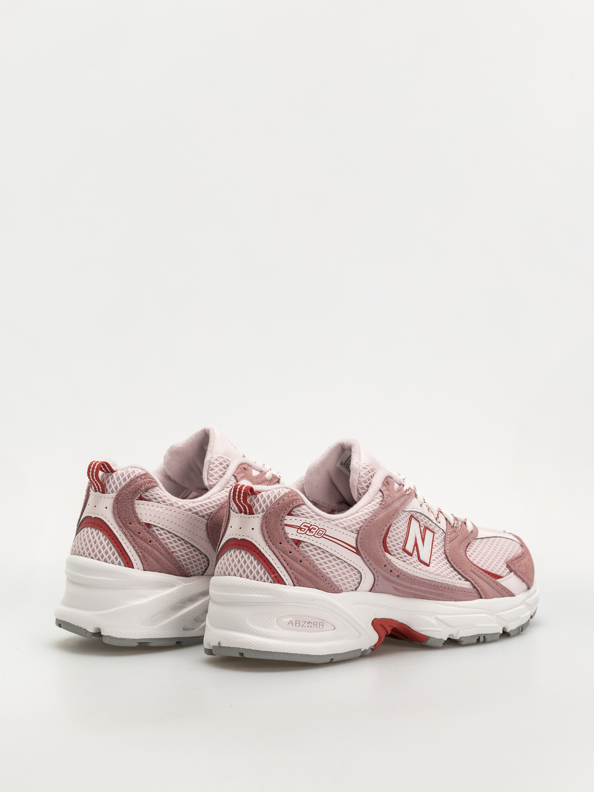New Balance 530 Shoes (rosewood/pink salt/shadow red)