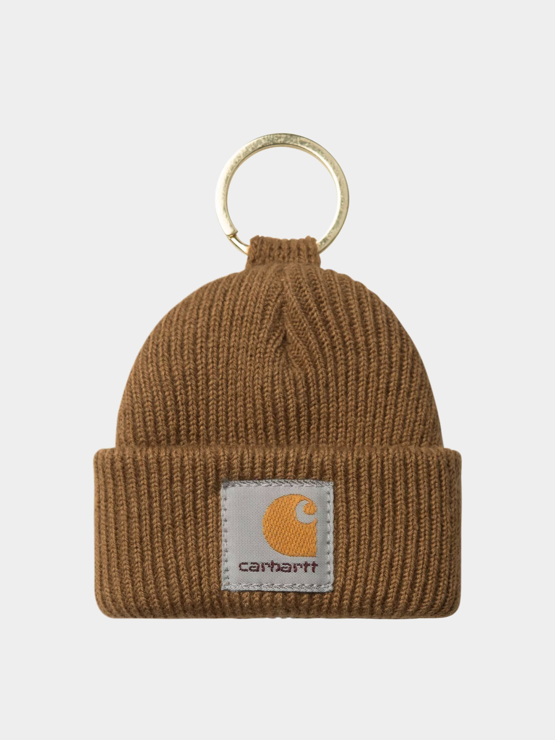 Carhartt WIP Schlu00fcsselanhu00e4nger Mini Watch Hat Keychain (hamilton brown)