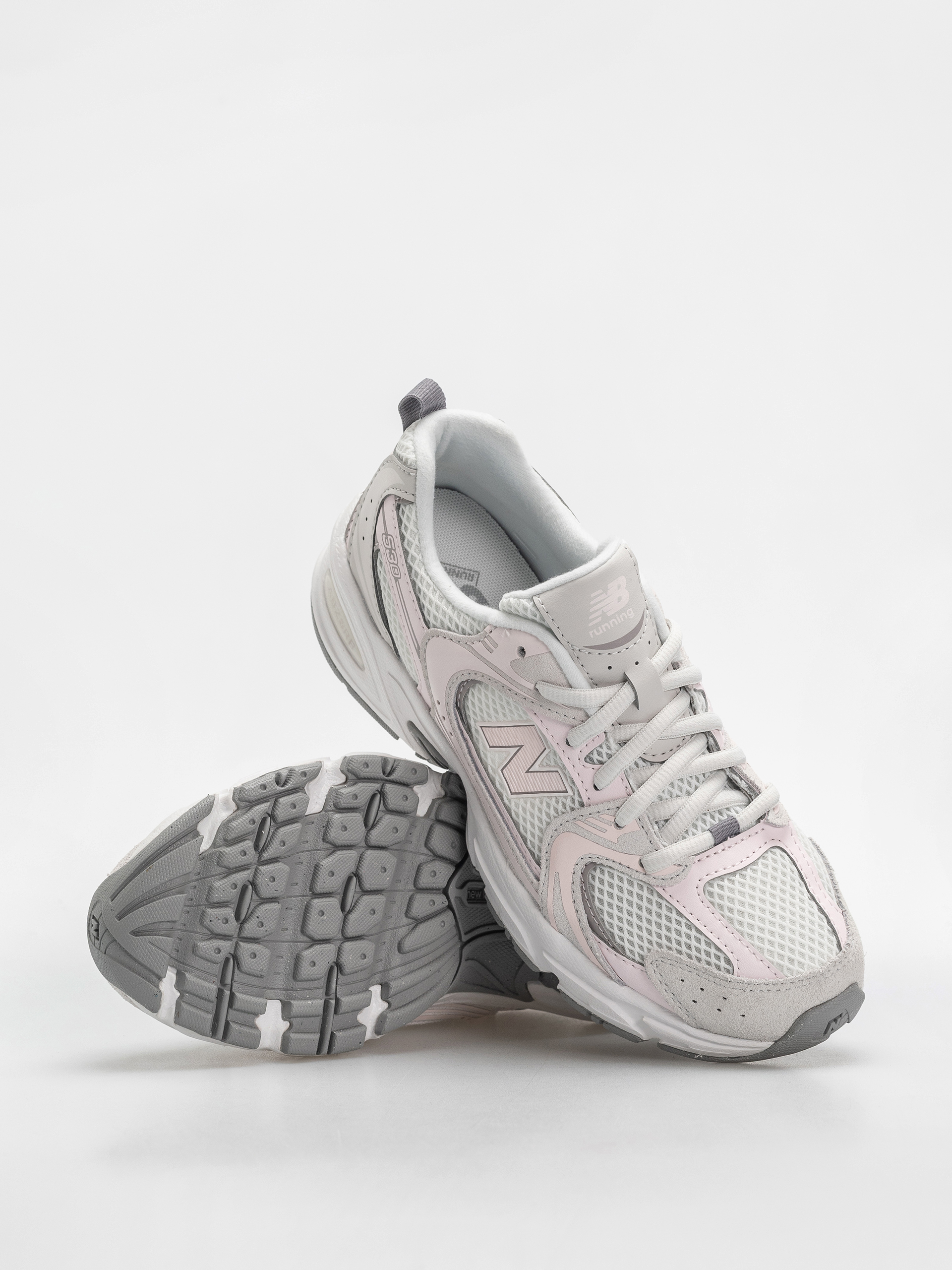 New Balance 530 JR Shoes (grey matter/pink salt)