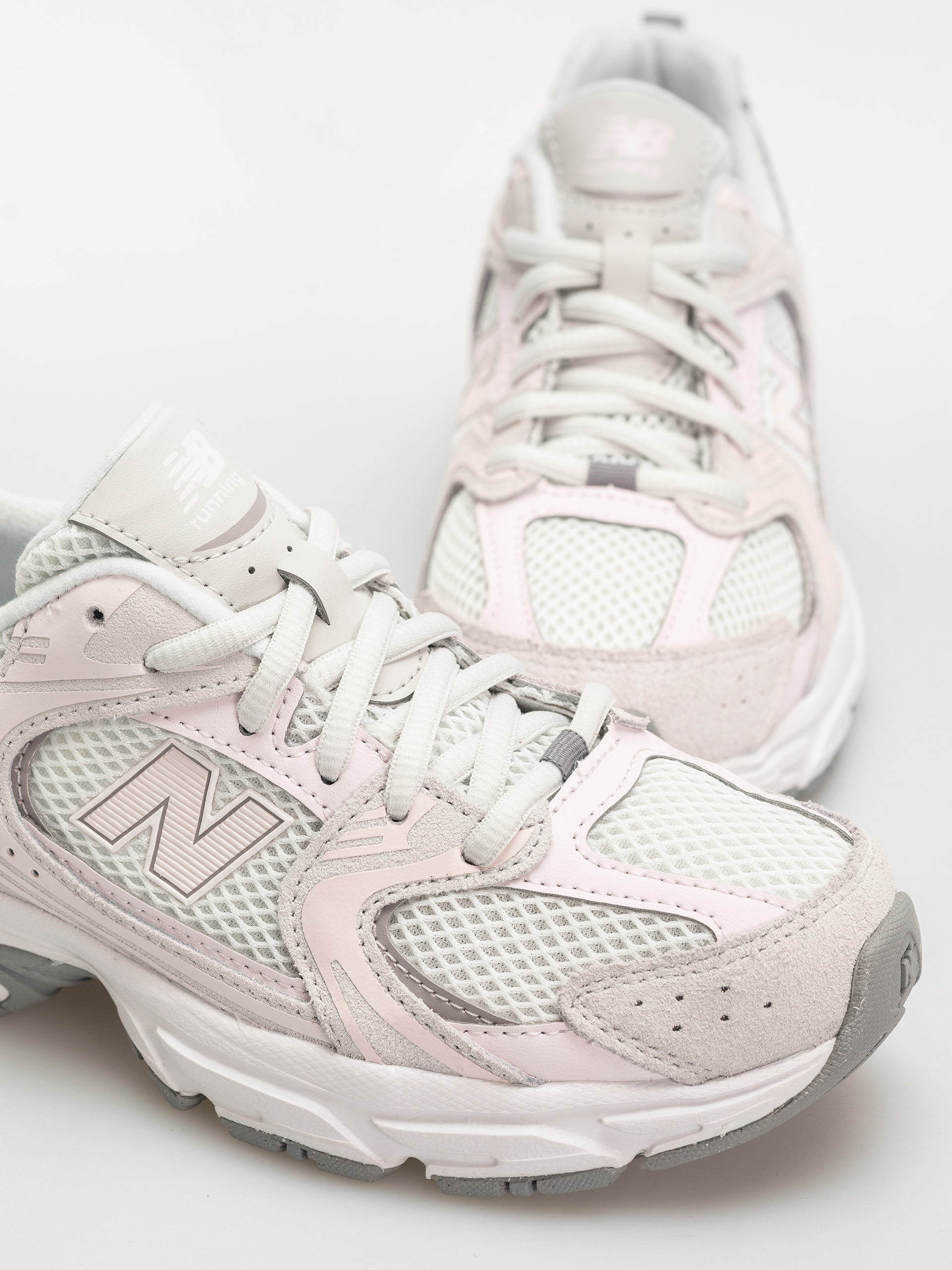 New Balance 530 JR Shoes (grey matter/pink salt)
