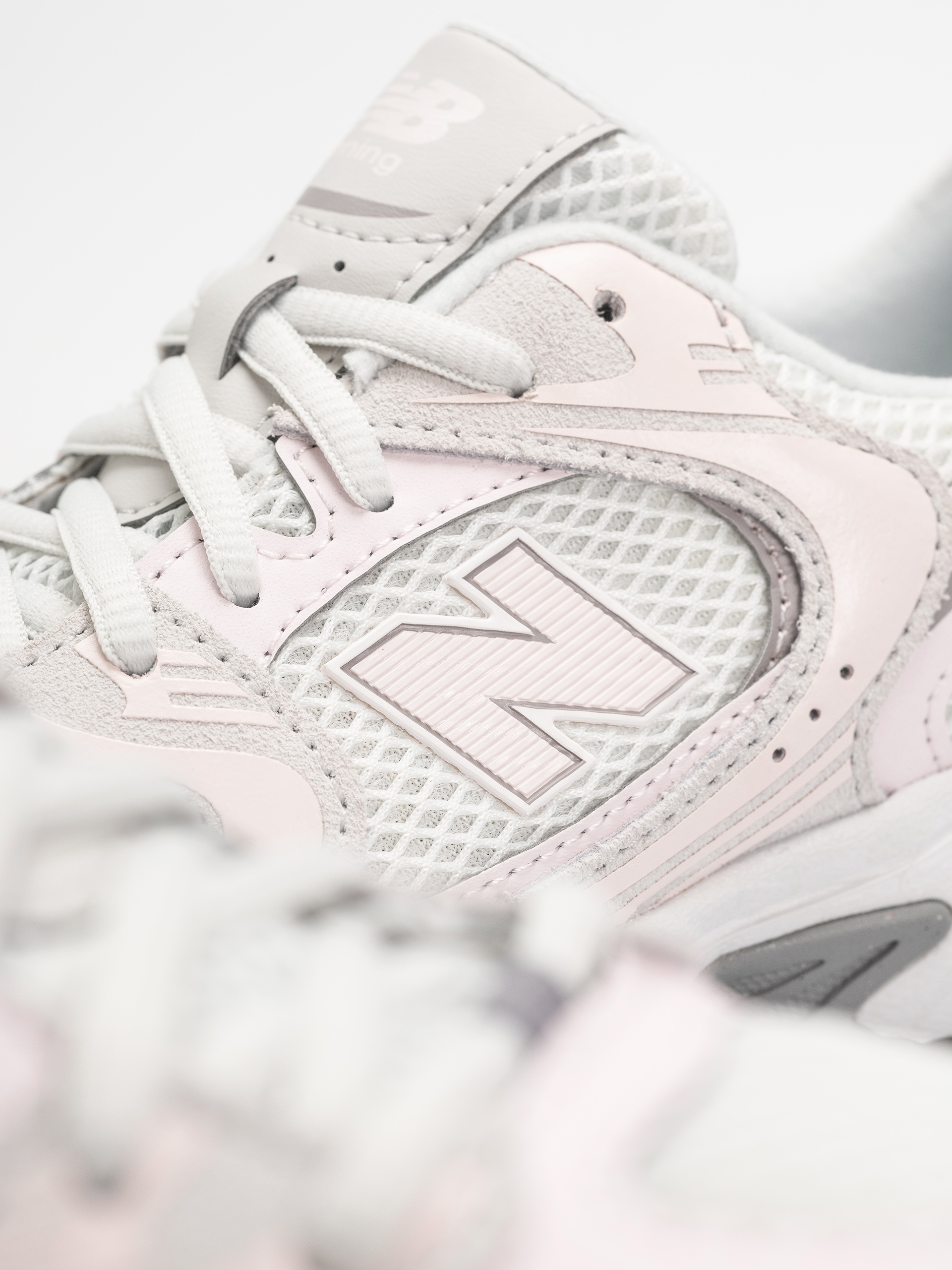New Balance 530 JR Shoes (grey matter/pink salt)