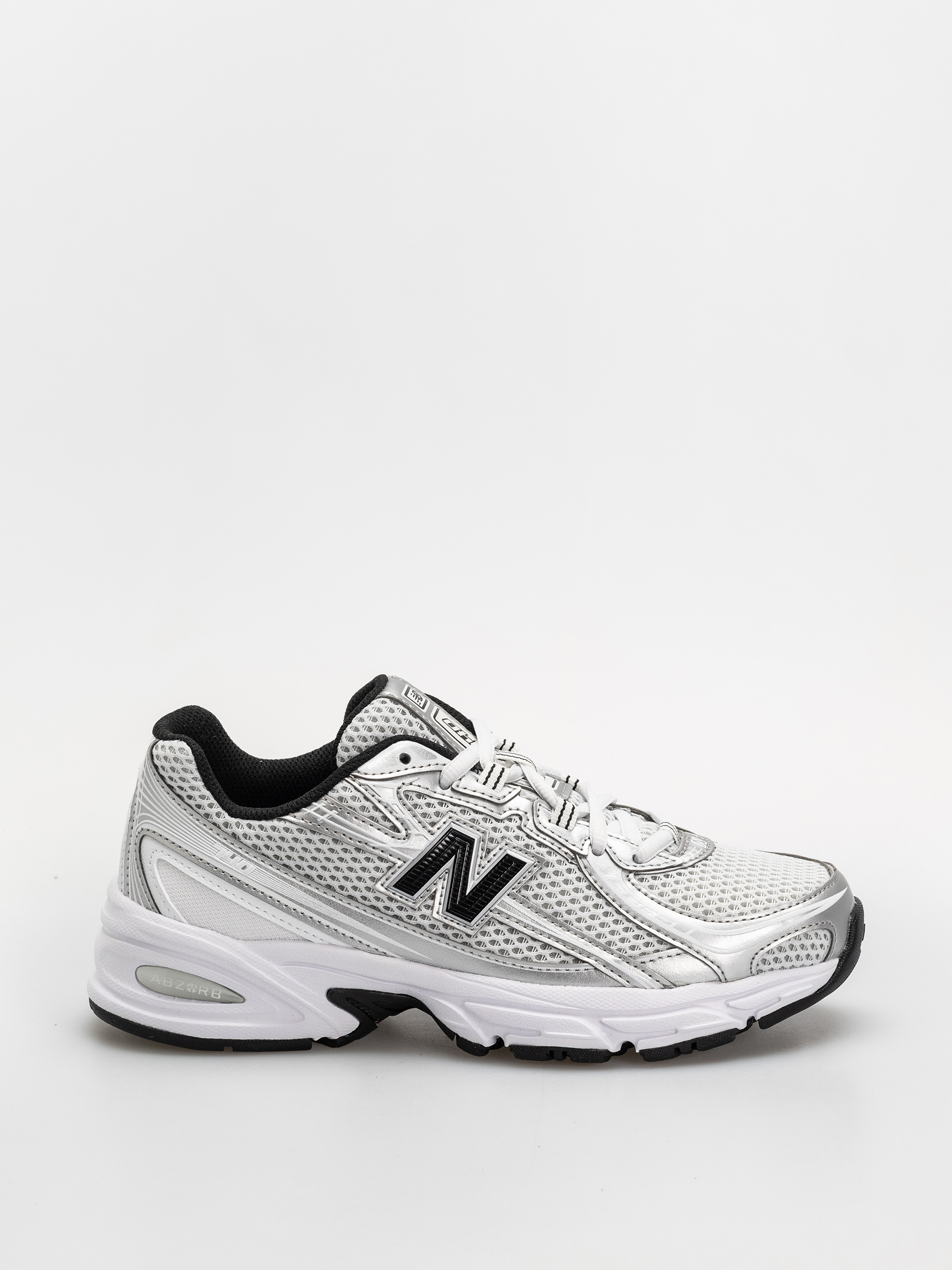 New Balance Schuhe 740 (white/silver metallic/black nw2)