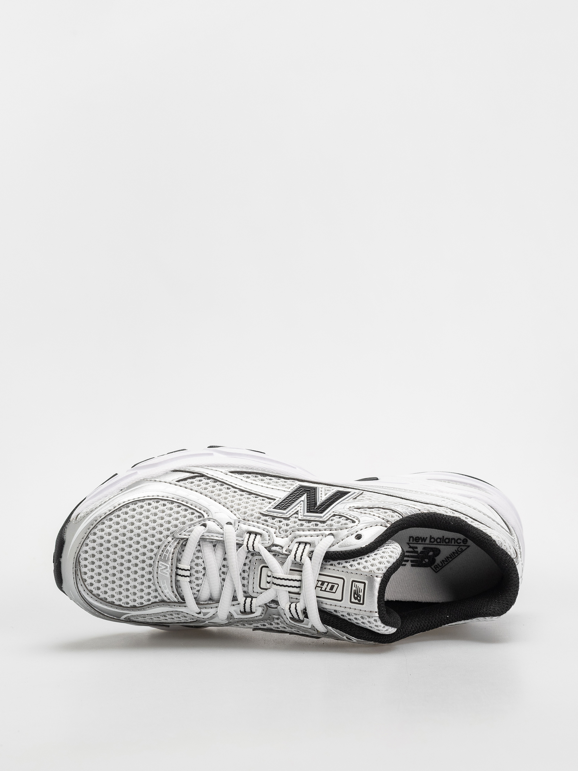 New Balance Shoes 740 (white/silver metallic/black nw2)