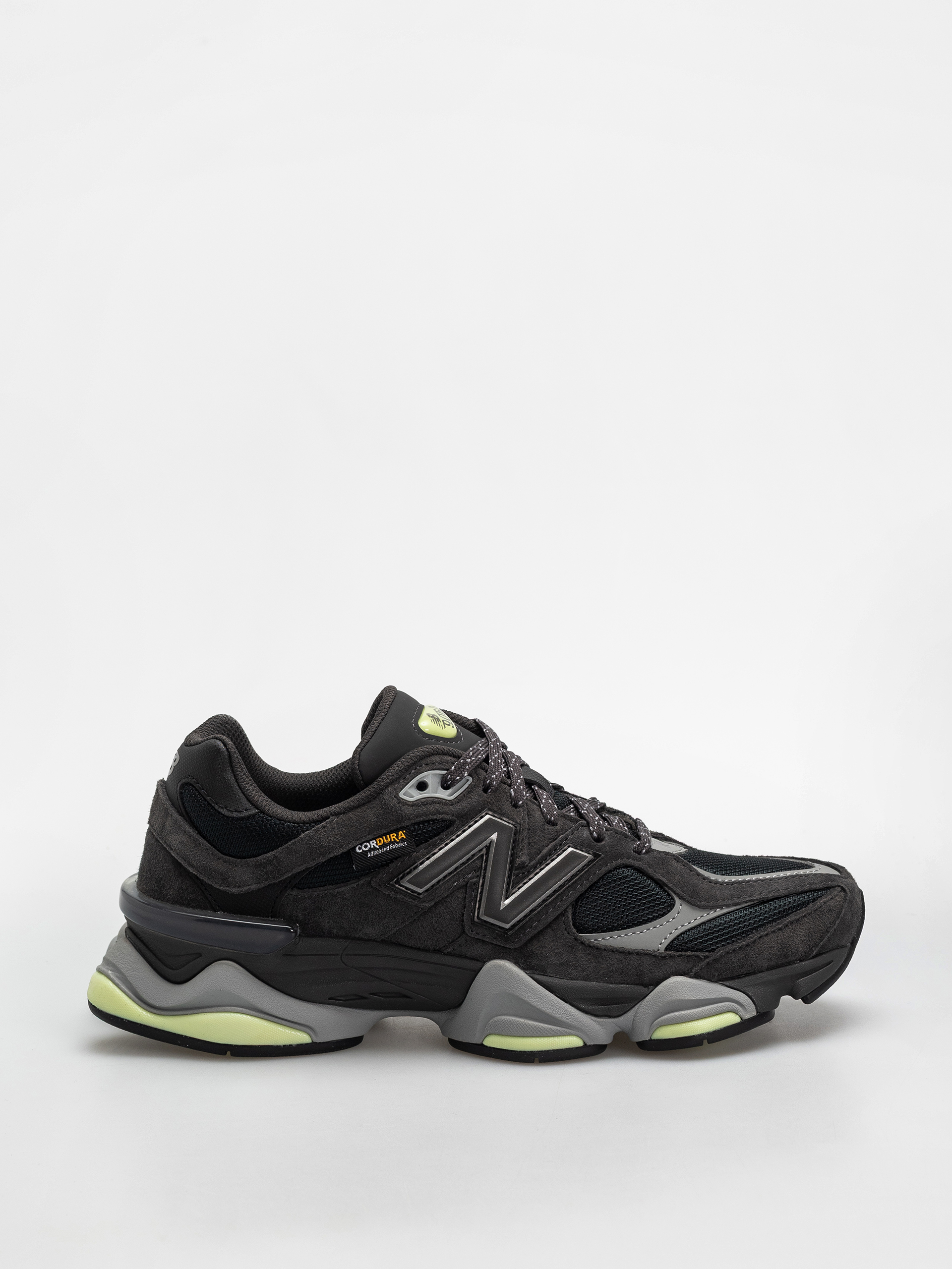 New Balance 9060 Shoes (black cement/dry lime)