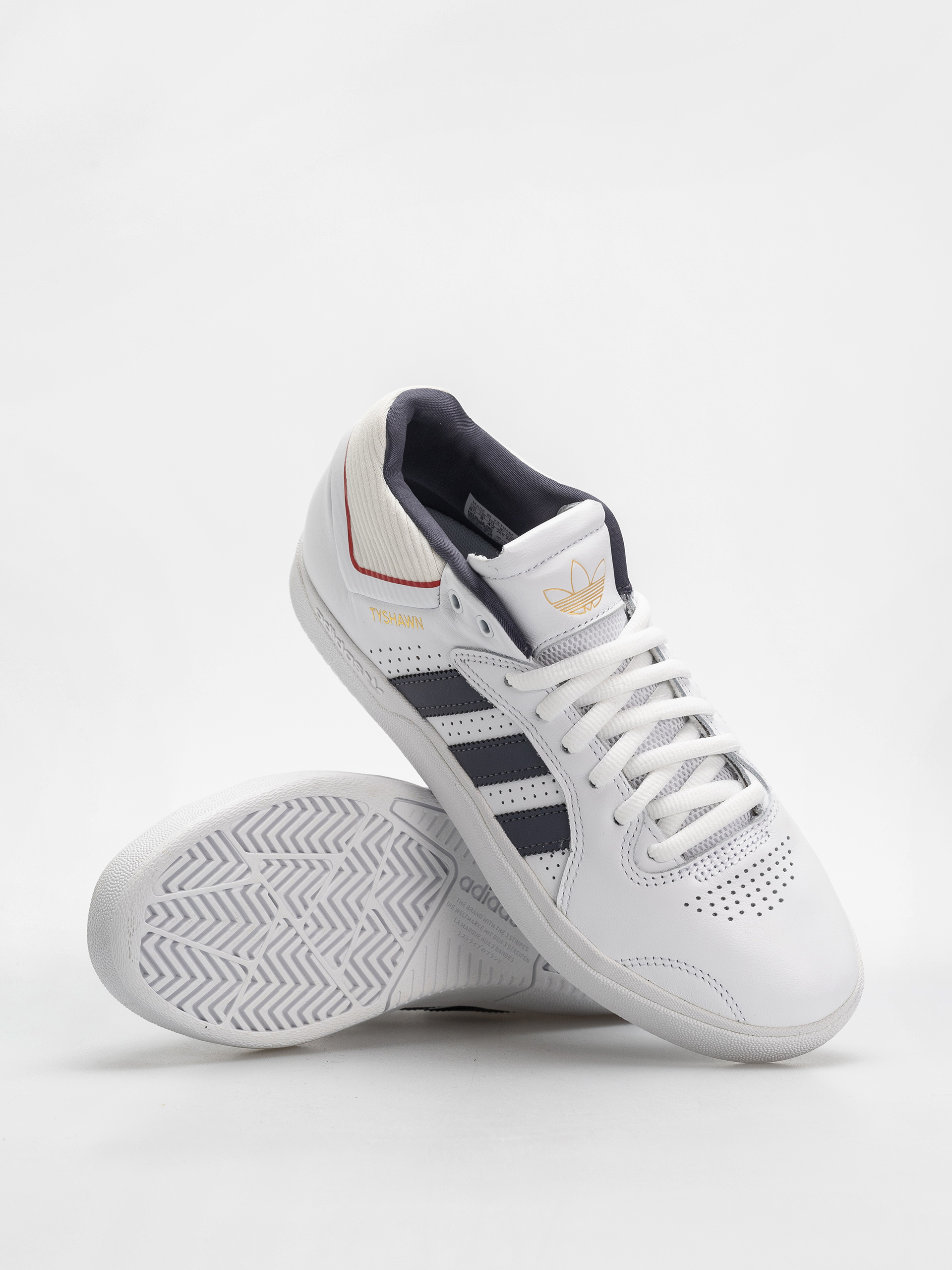 adidas Tyshawn Schuhe (ftwwht/colred)