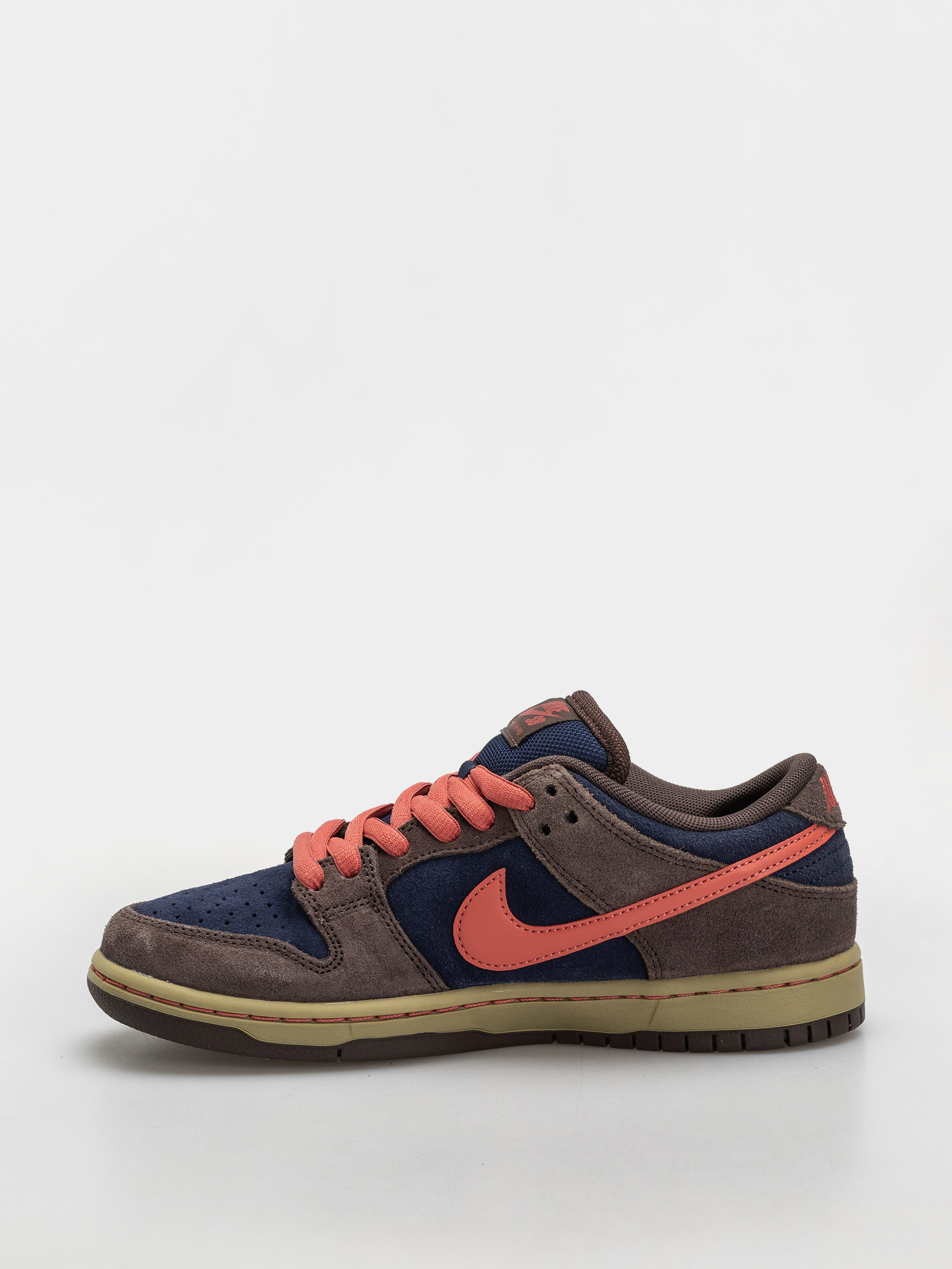 Nike SB Dunk Low Pro Schuhe (baroque brown/adobe midnight navy)