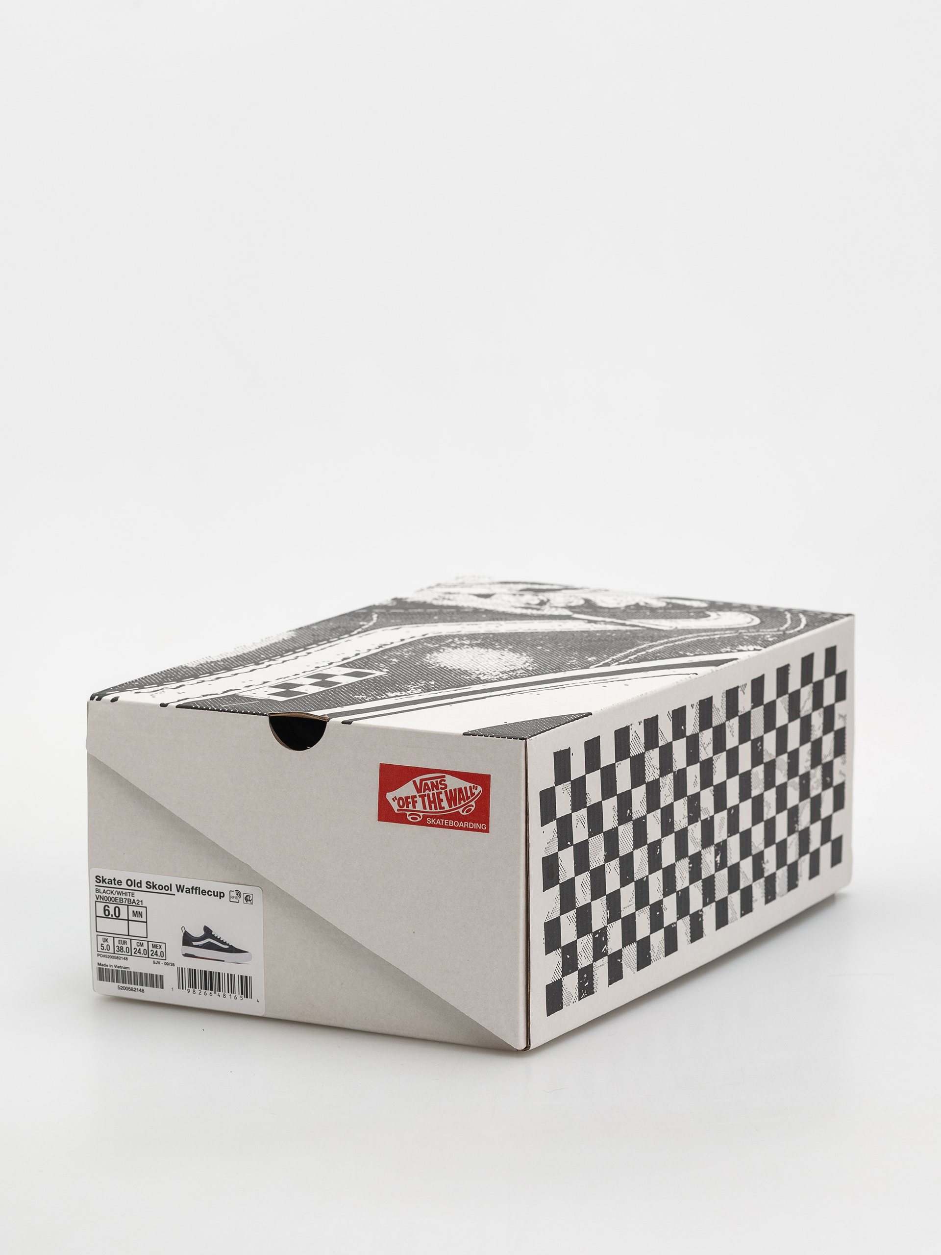 Vans Skate Old Skool Wafflecup Schuhe (black/white)