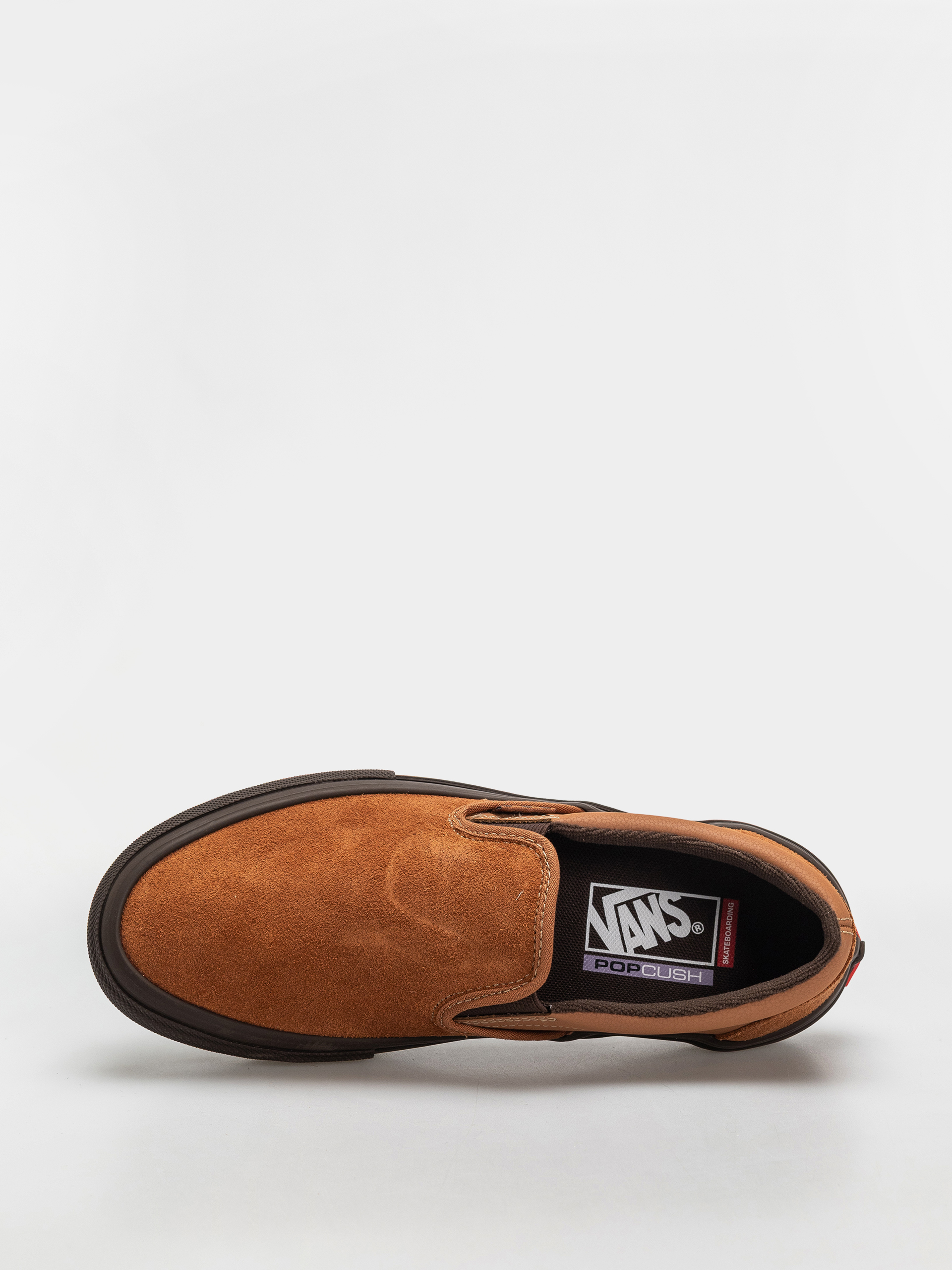 Vans Skate Slip On Shoes (brown/gum)