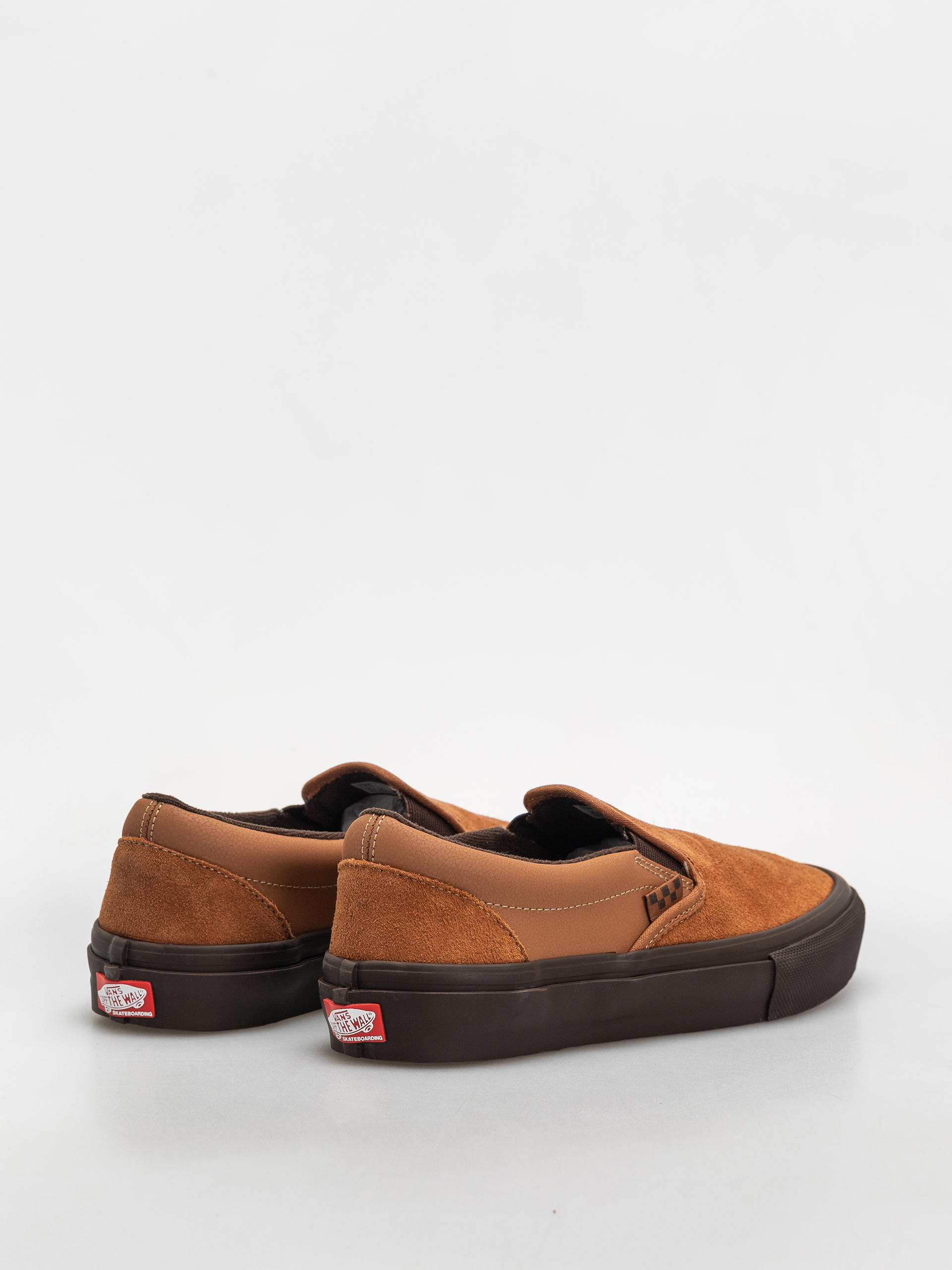 Vans Skate Slip On Schuhe (brown/gum)