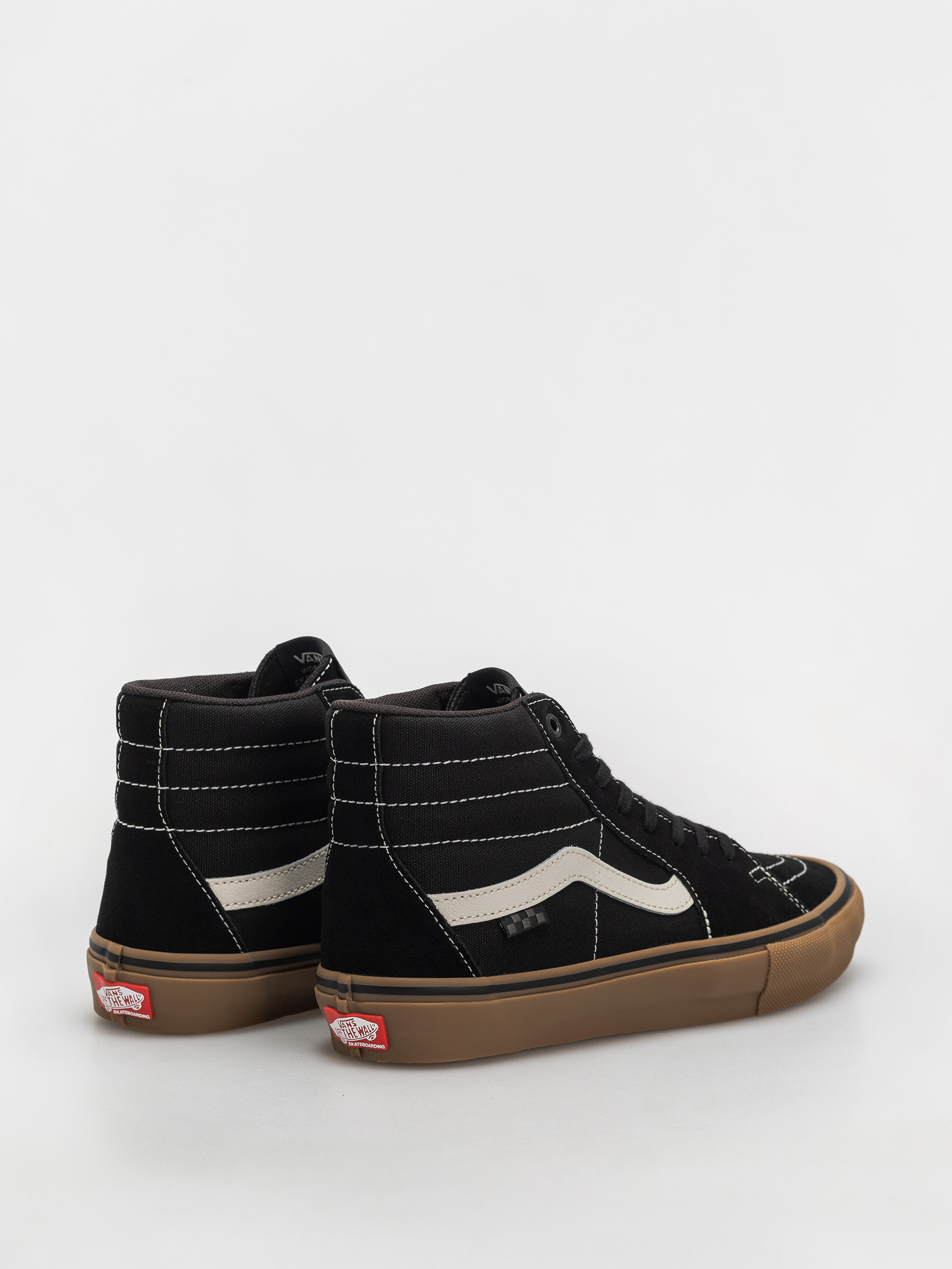 Vans Skate Sk8 Hi Schuhe (black/gum/white)