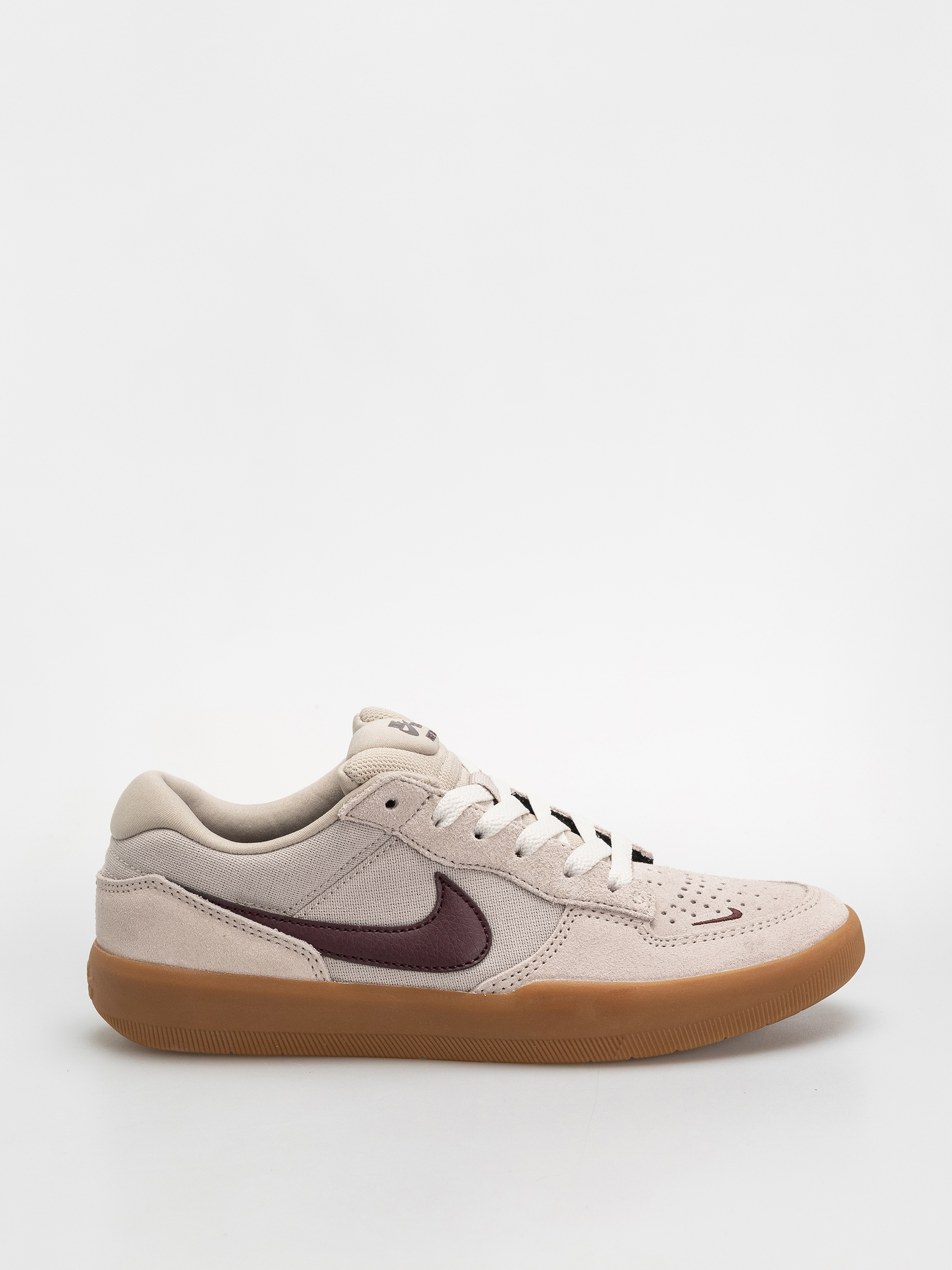 Nike SB Force 58 Shoes - beige (cream ii/burgundy crush gum light 