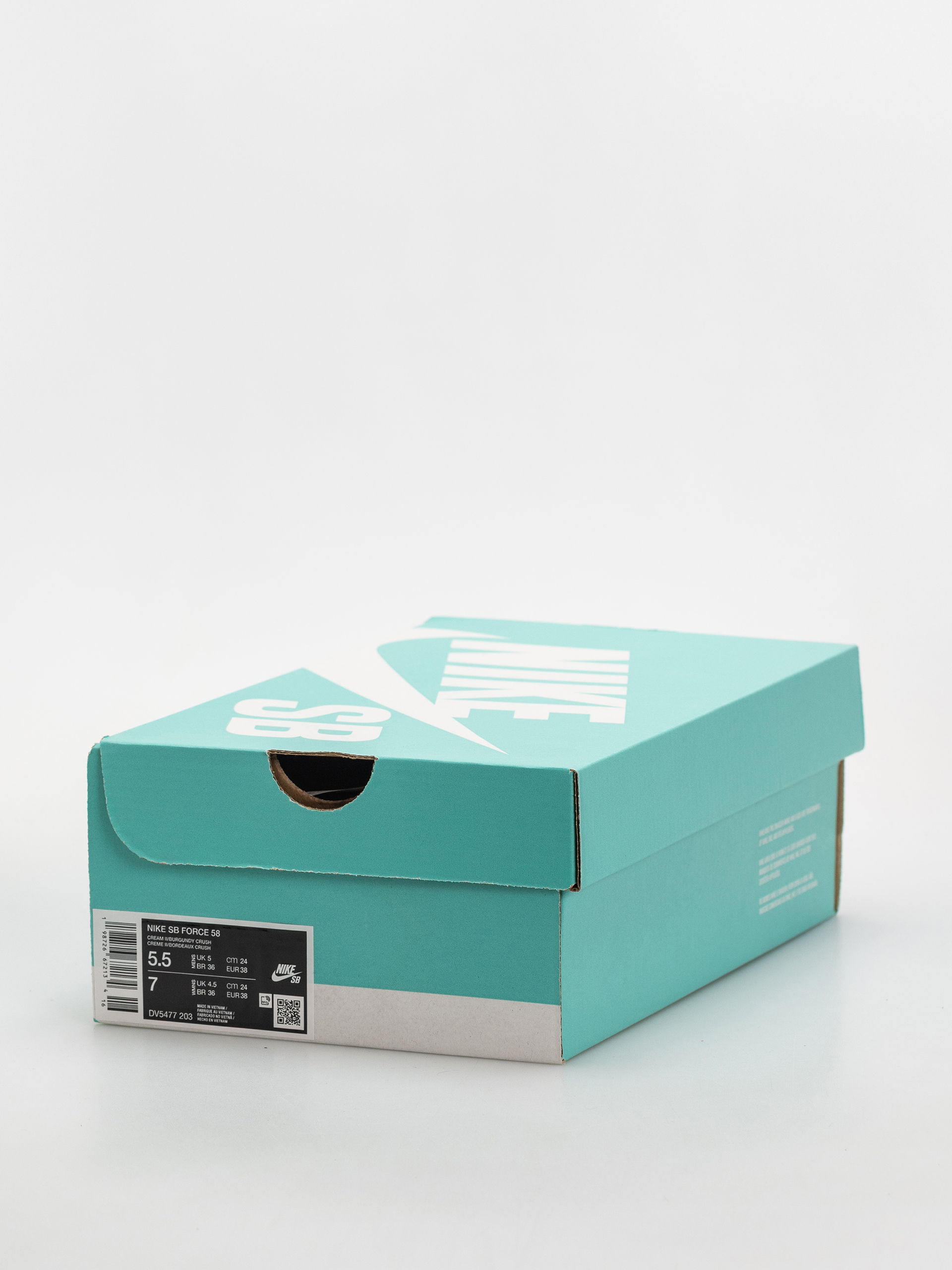 Nike SB Force 58 Schuhe (cream ii/burgundy crush gum light brown)