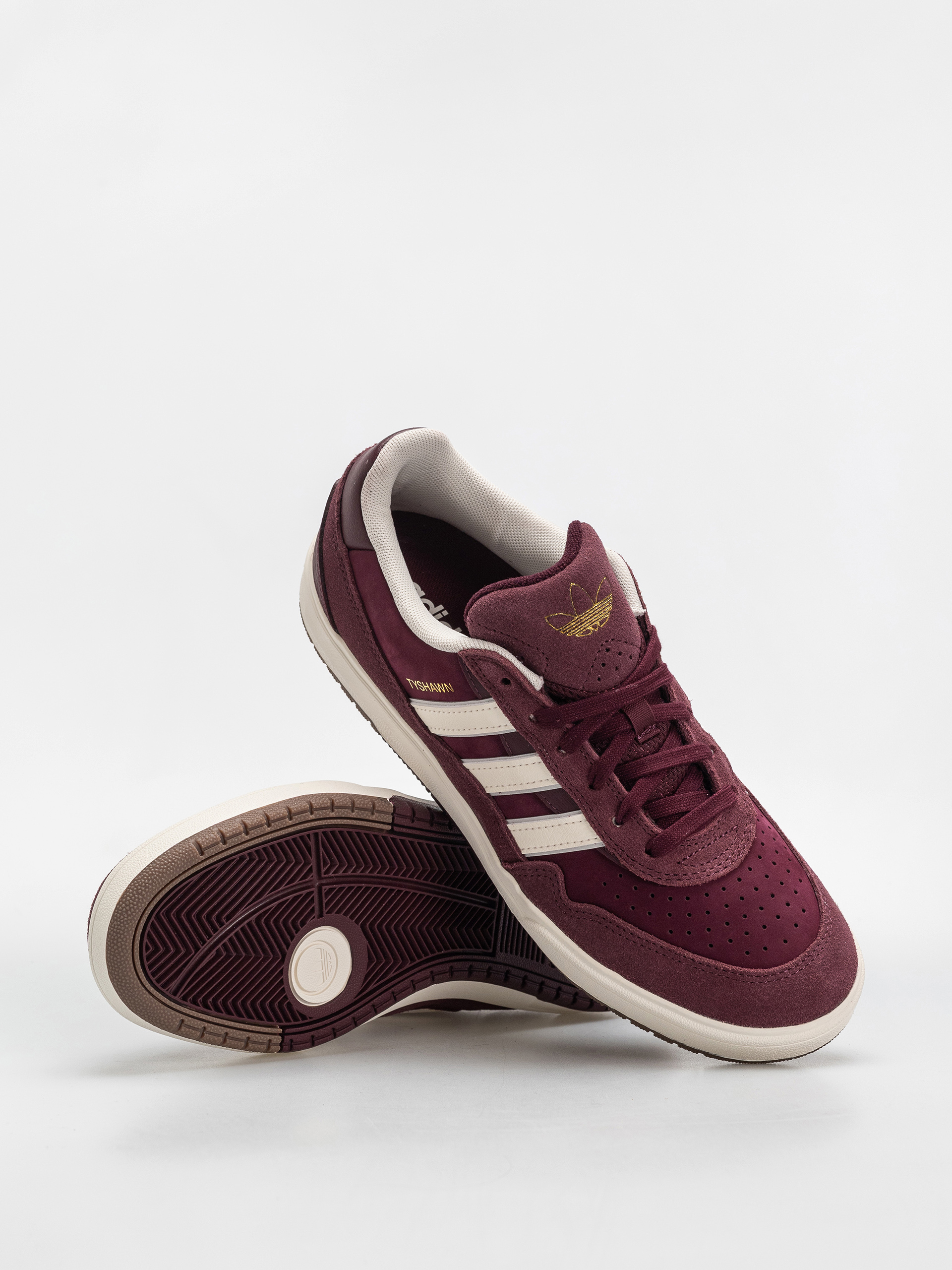 adidas Tyshawn II Shoes (maroon/cwhite/goldmt)