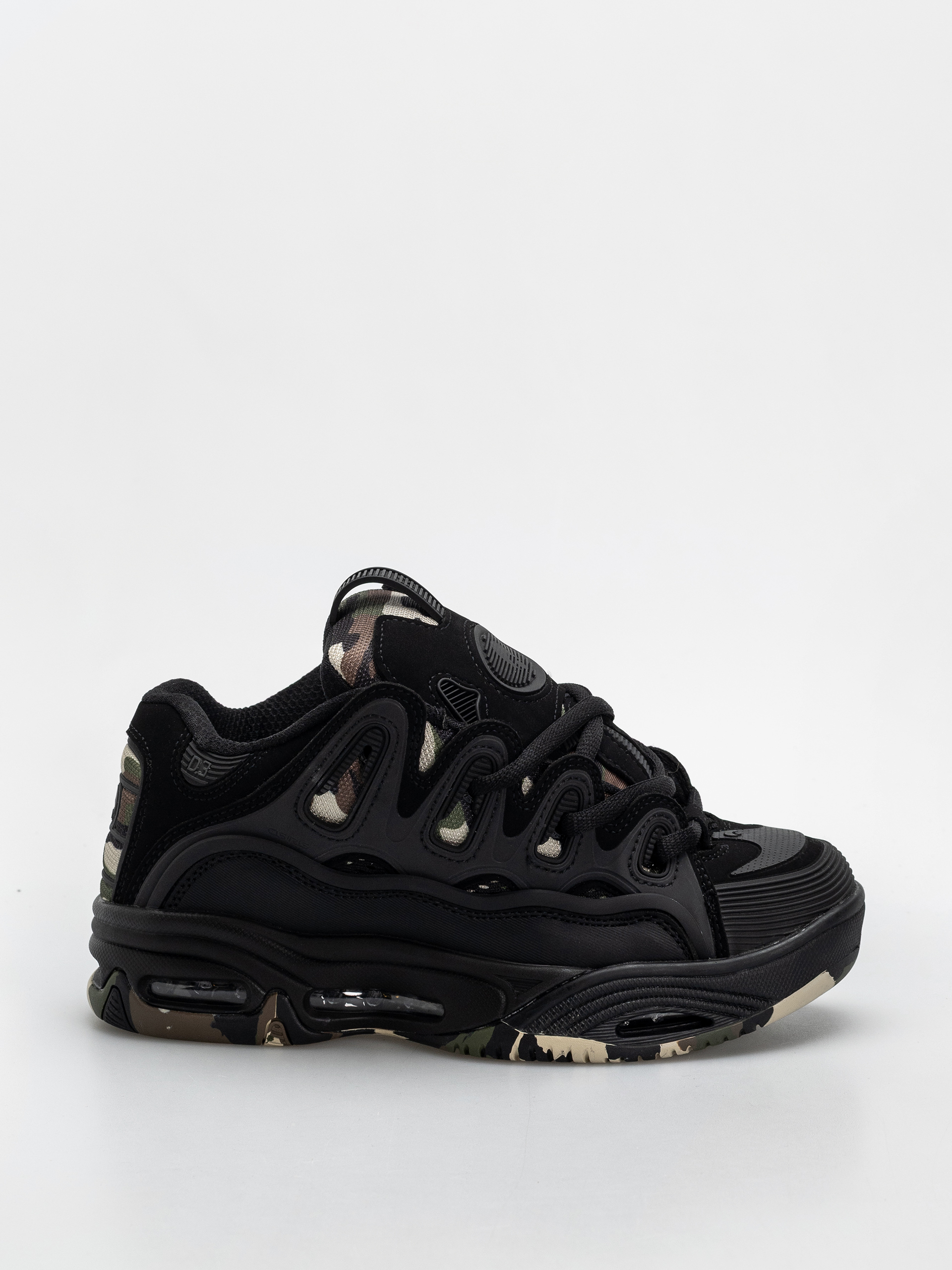 Osiris D3 2001 Shoes - black (black/camo)