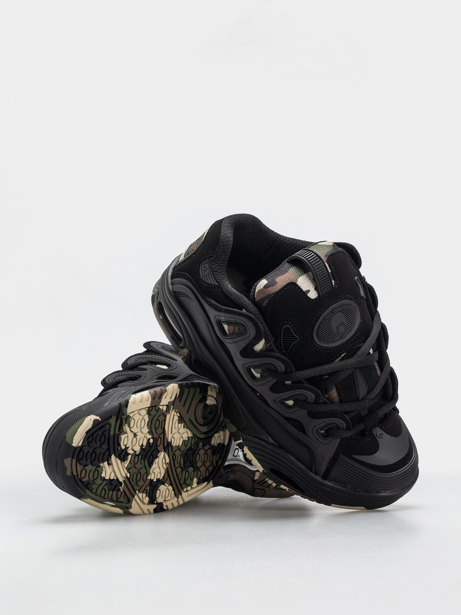 Osiris D3 2001 Shoes - black (black/camo)