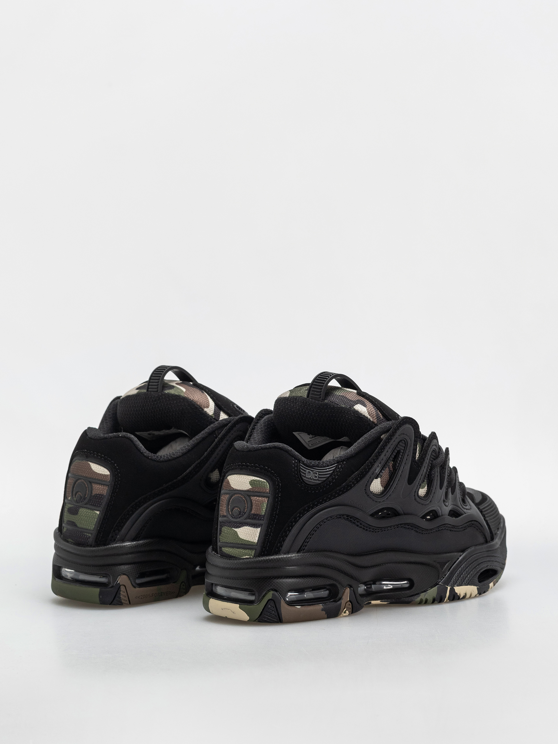 Osiris D3 2001 Schuhe (black/camo)