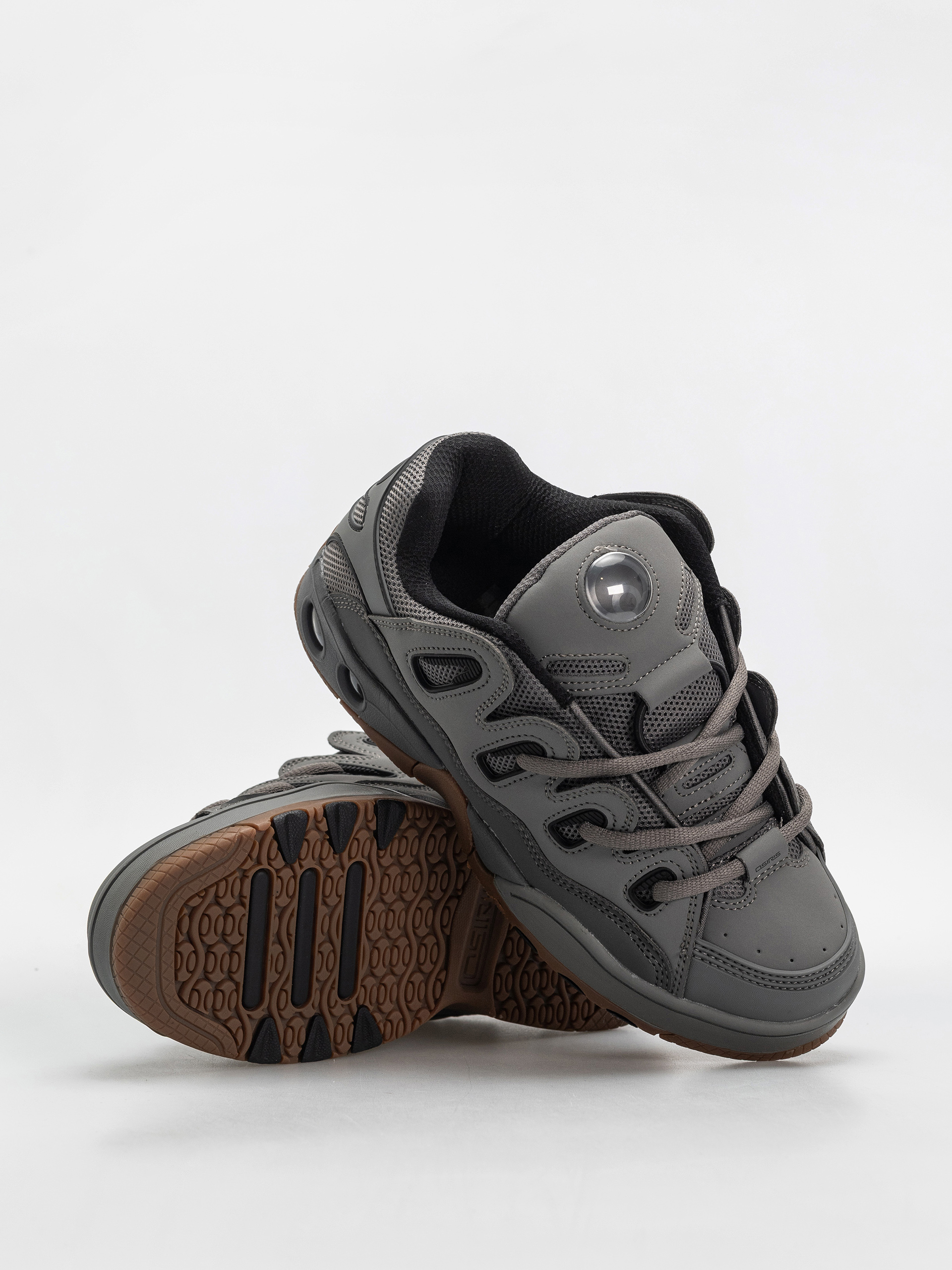 Osiris D3 OG Shoes (grey/black/gum)