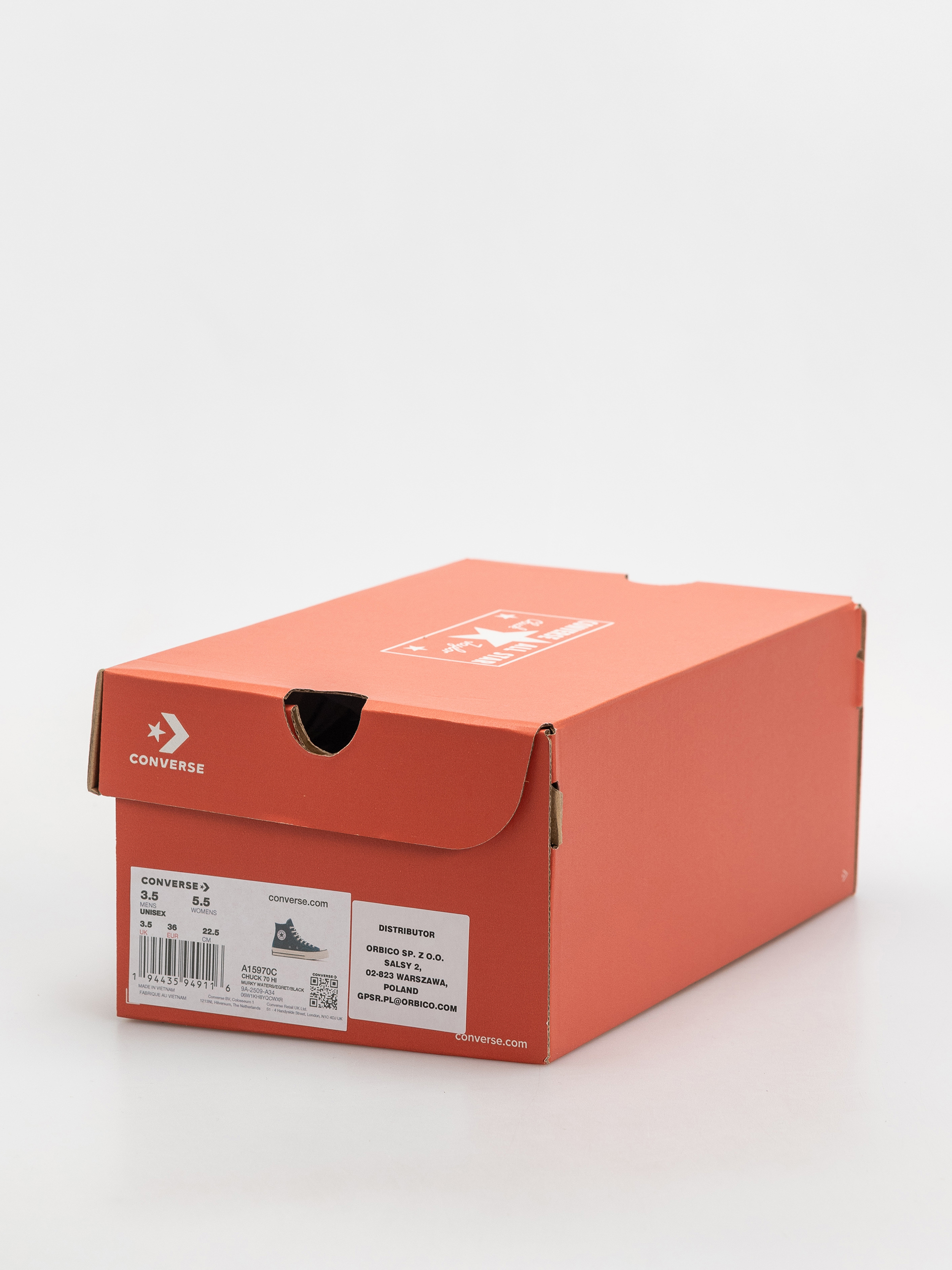 Converse Chuck 70 Hi Chucks (murky waters/egret/black)