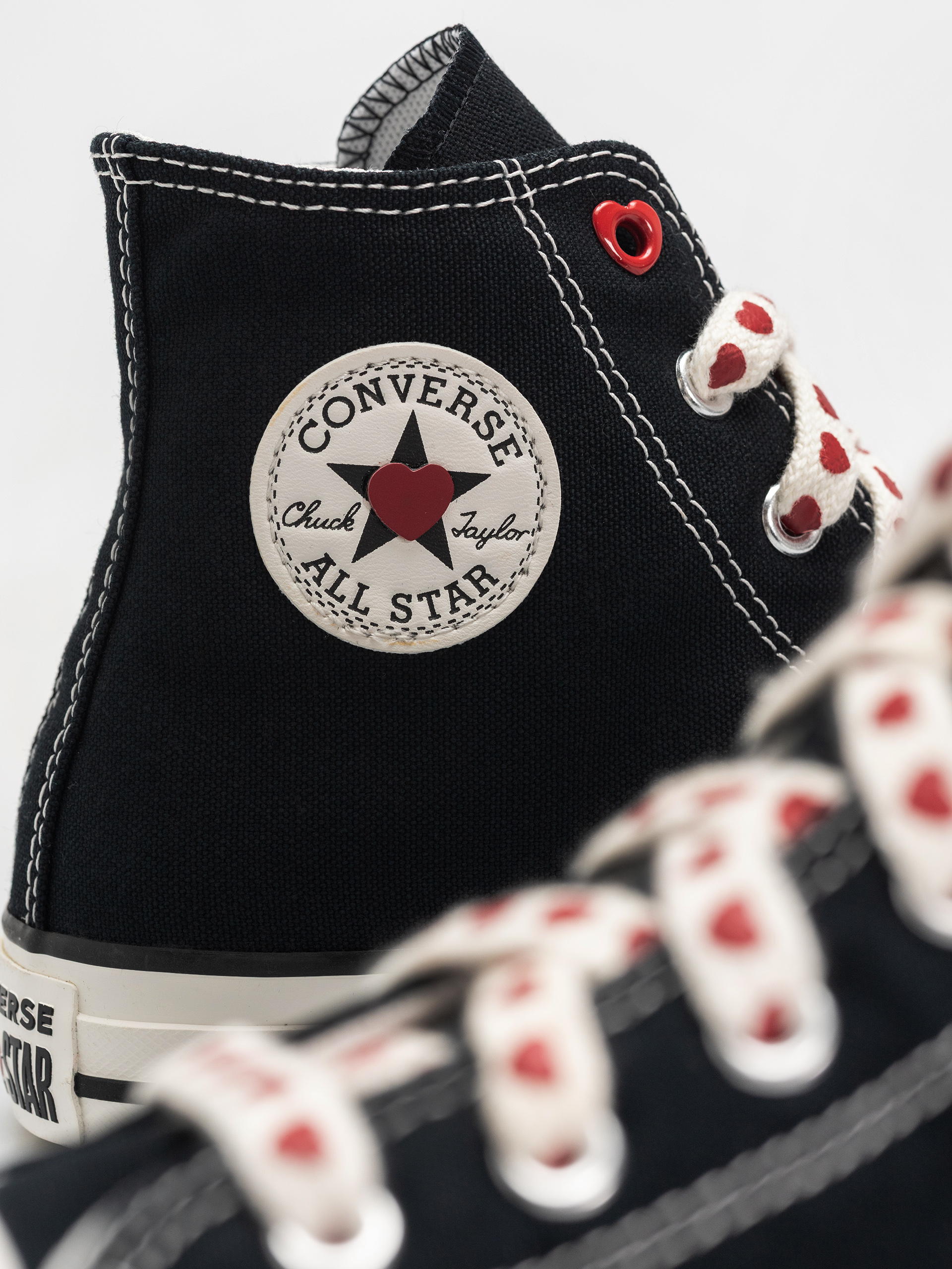 Converse Chuck Taylor All Star Hi Chucks (black/vintage white/days ahead)