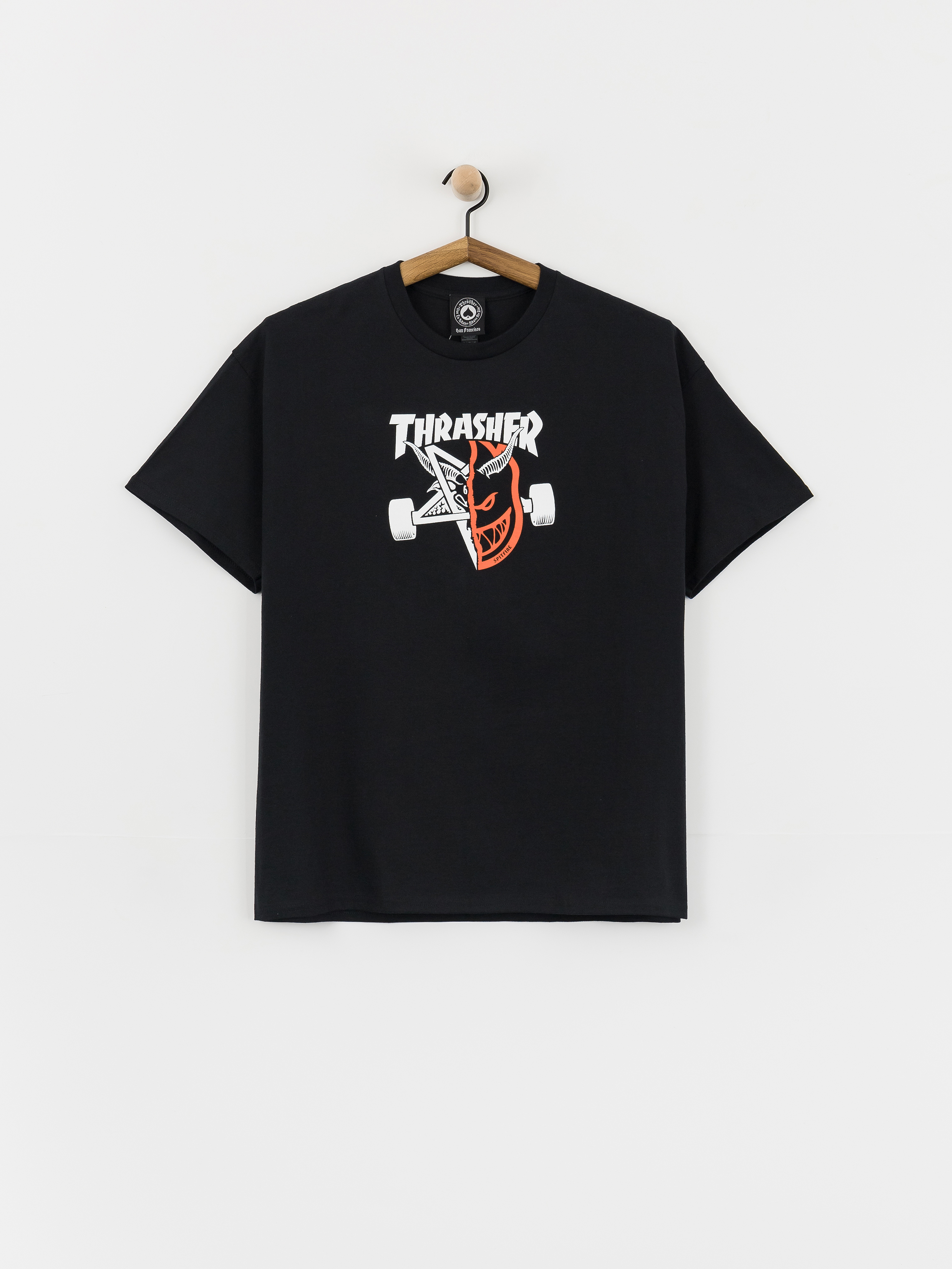 Thrasher x Spitfire Thrash & Burn T-Shirt (black)