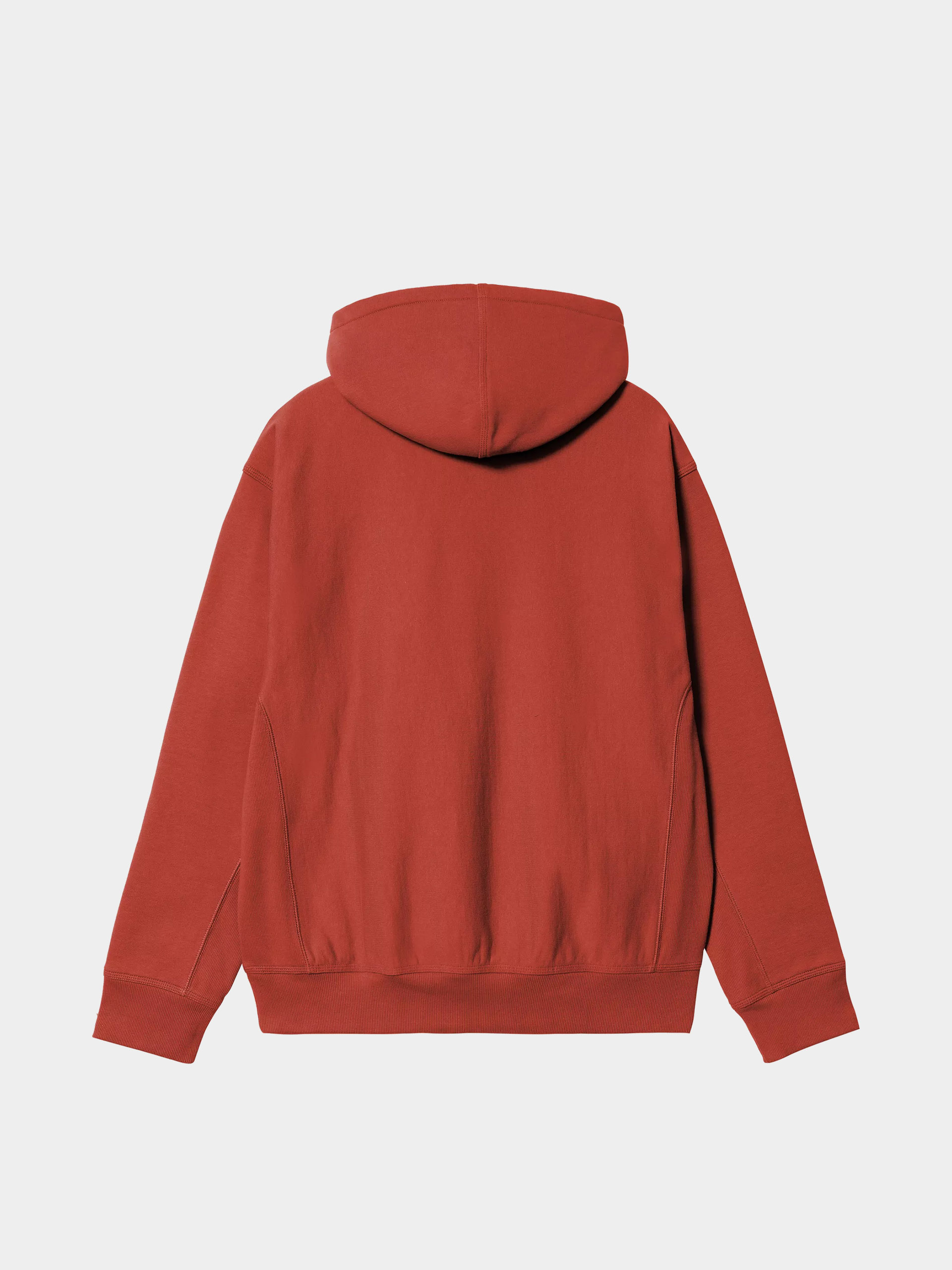Carhartt WIP Hoodie American Script HD (oxide red)