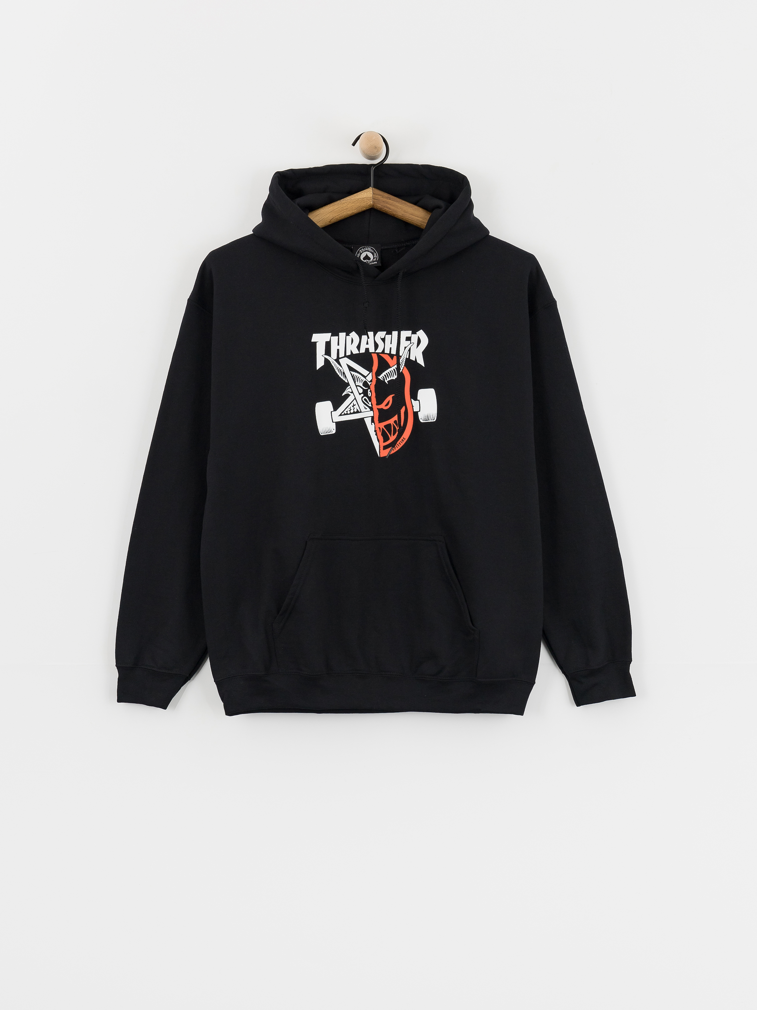 Thrasher x Spitfire Thrash & Burn HD Hoodie (black)