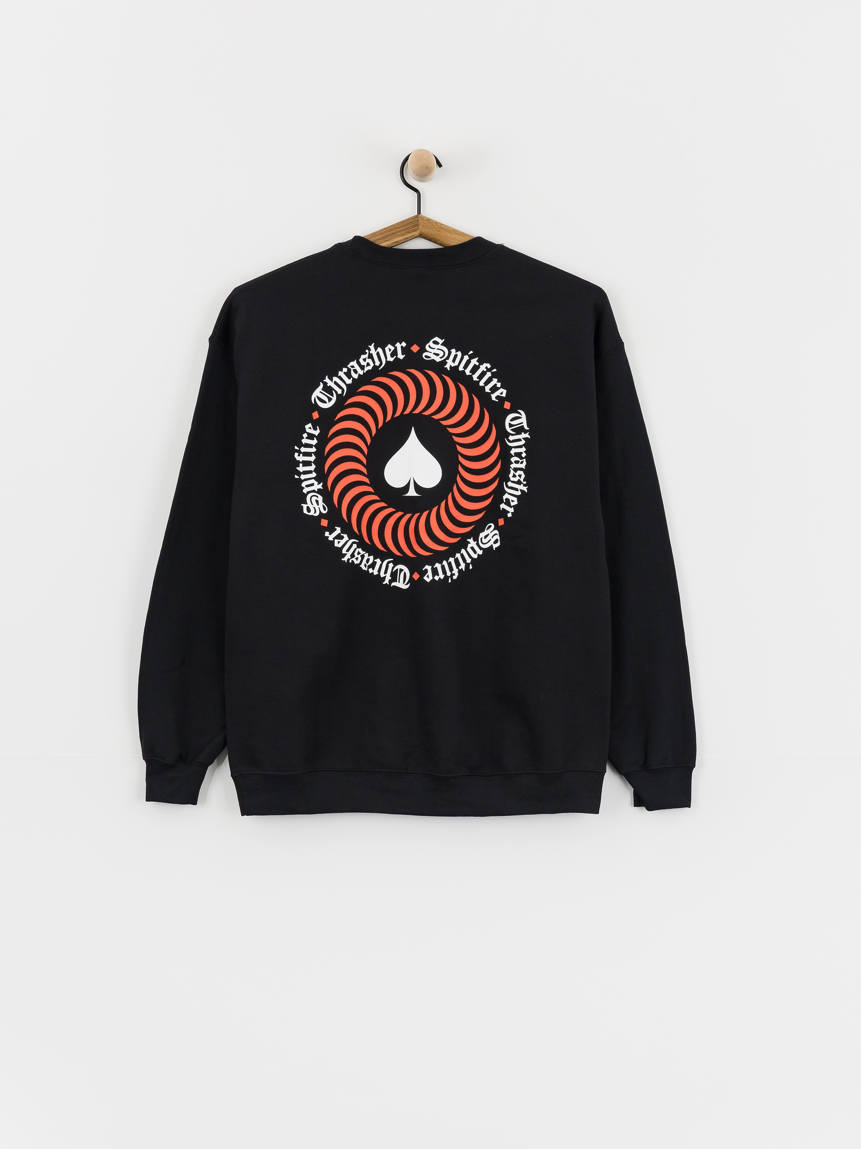 Thrasher x Spitfire The End Oath Sweatshirt (black)