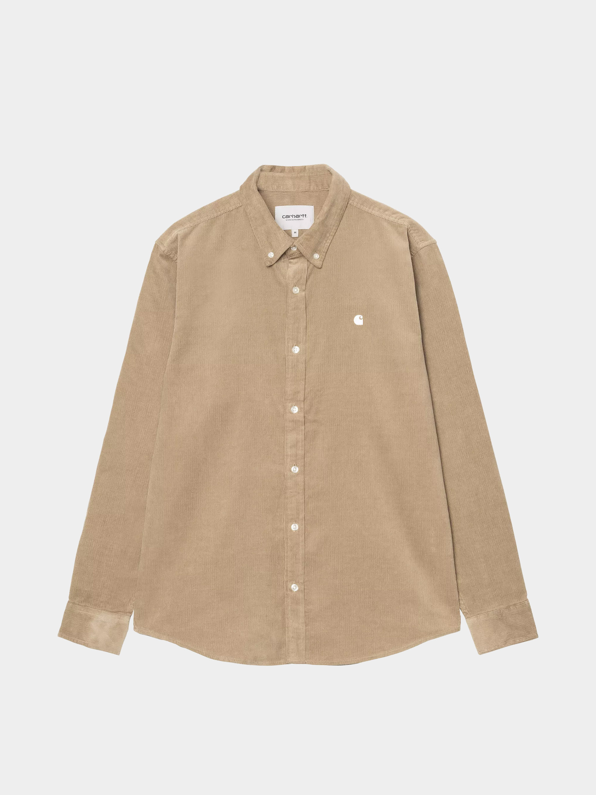 Carhartt WIP Hemd Madison Fine Cord (iroko/wax)
