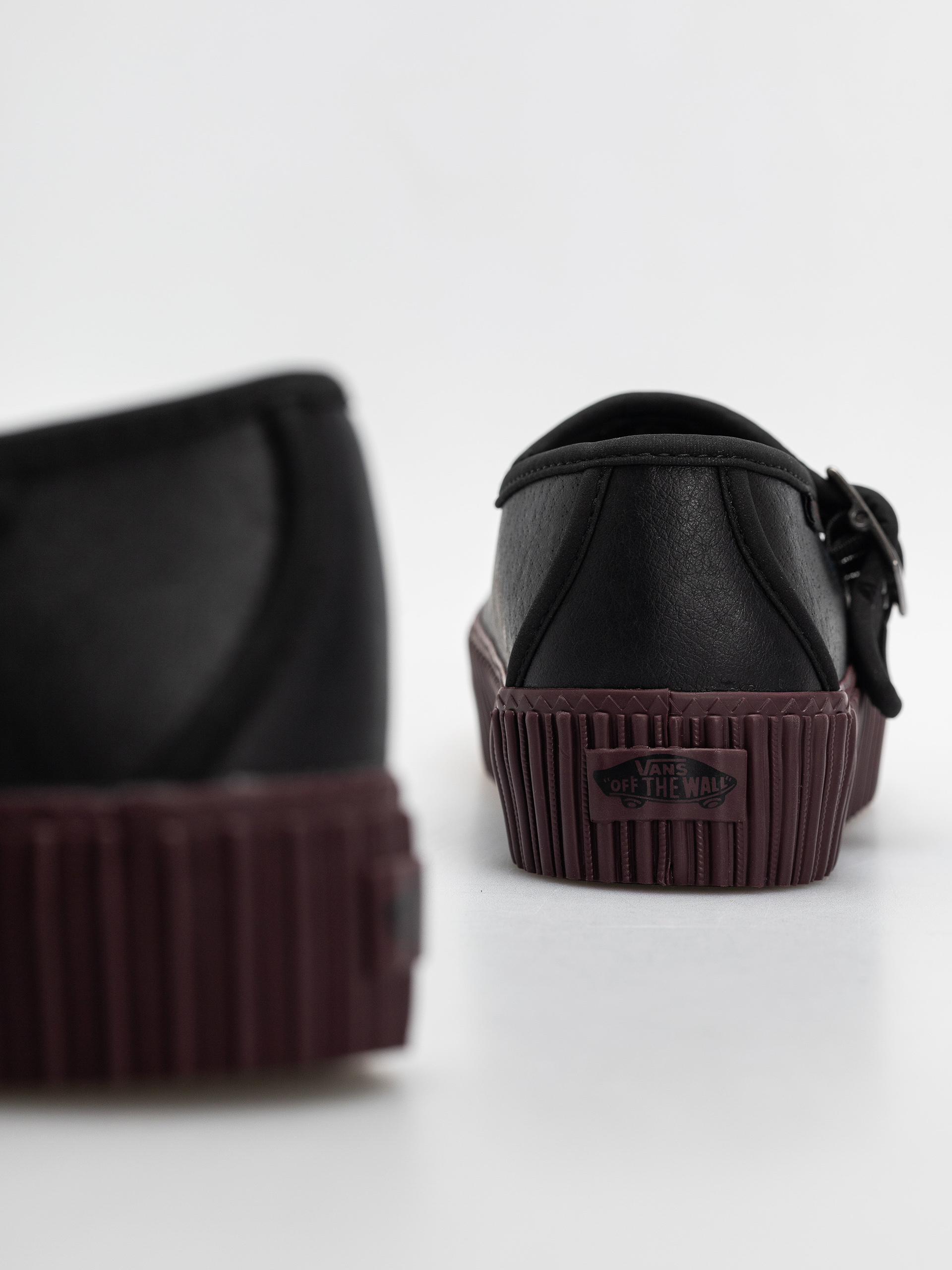 Vans Mary Jane Creeper Shoes (black/port)