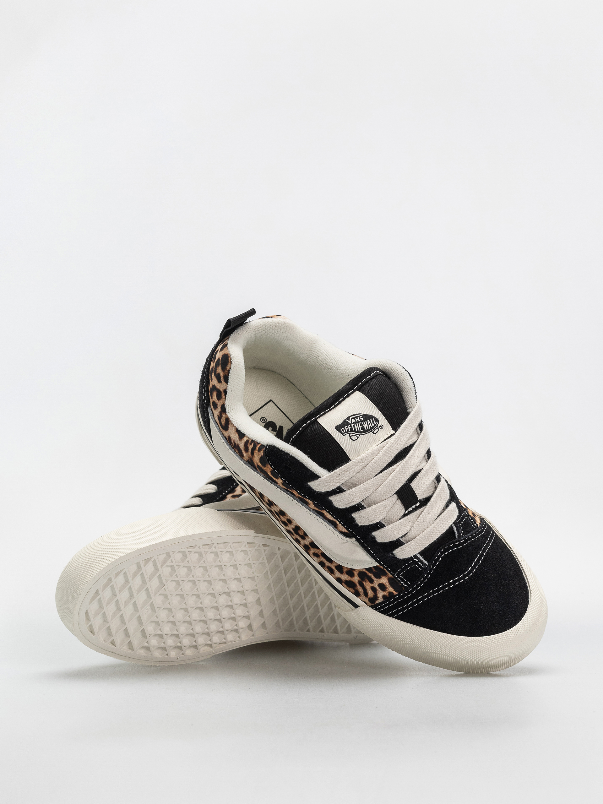 Vans Knu Skool Shoes (black/leopard)