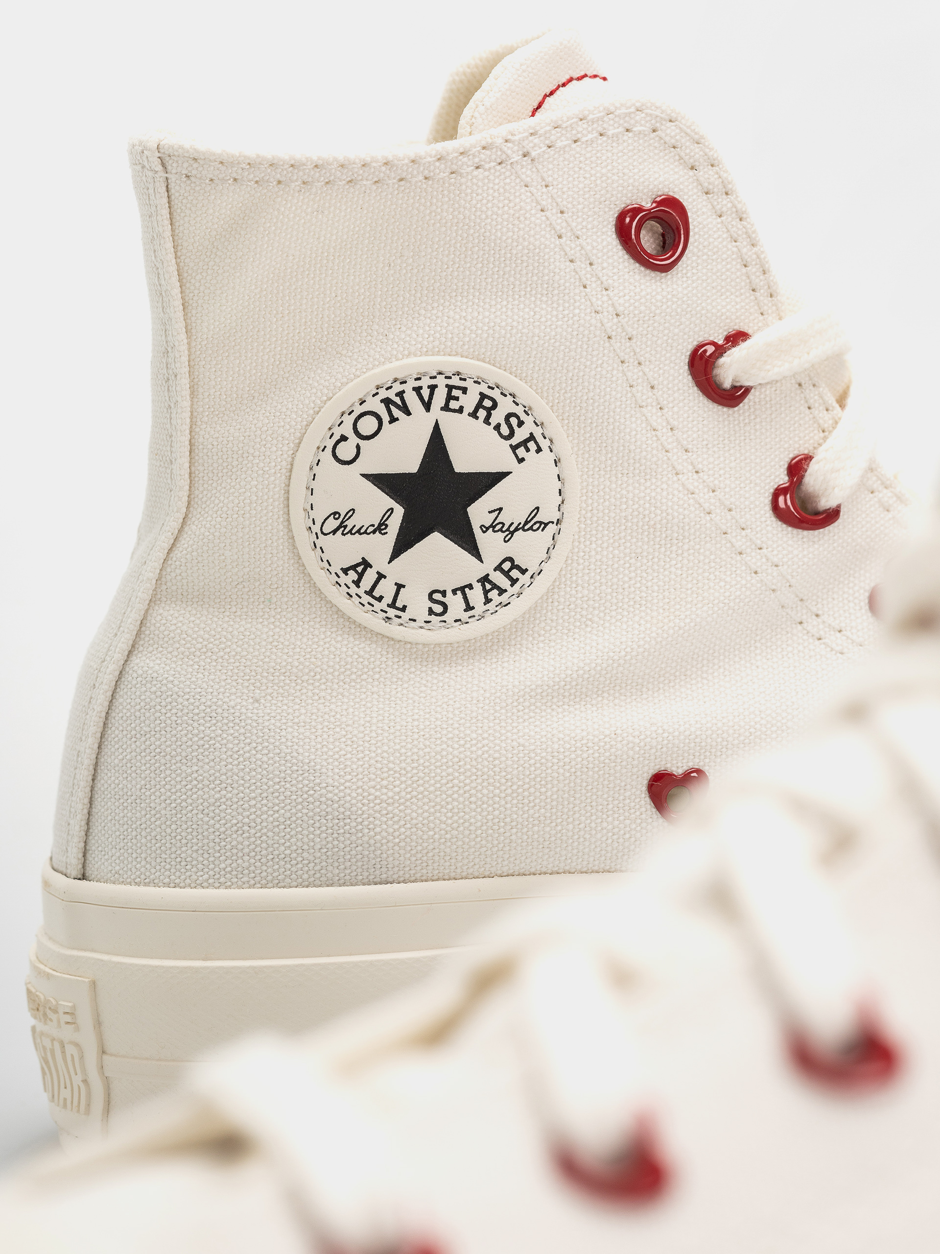 Converse Chuck Taylor All Star Lift Hi Wmn Chucks (vintage white/egret)