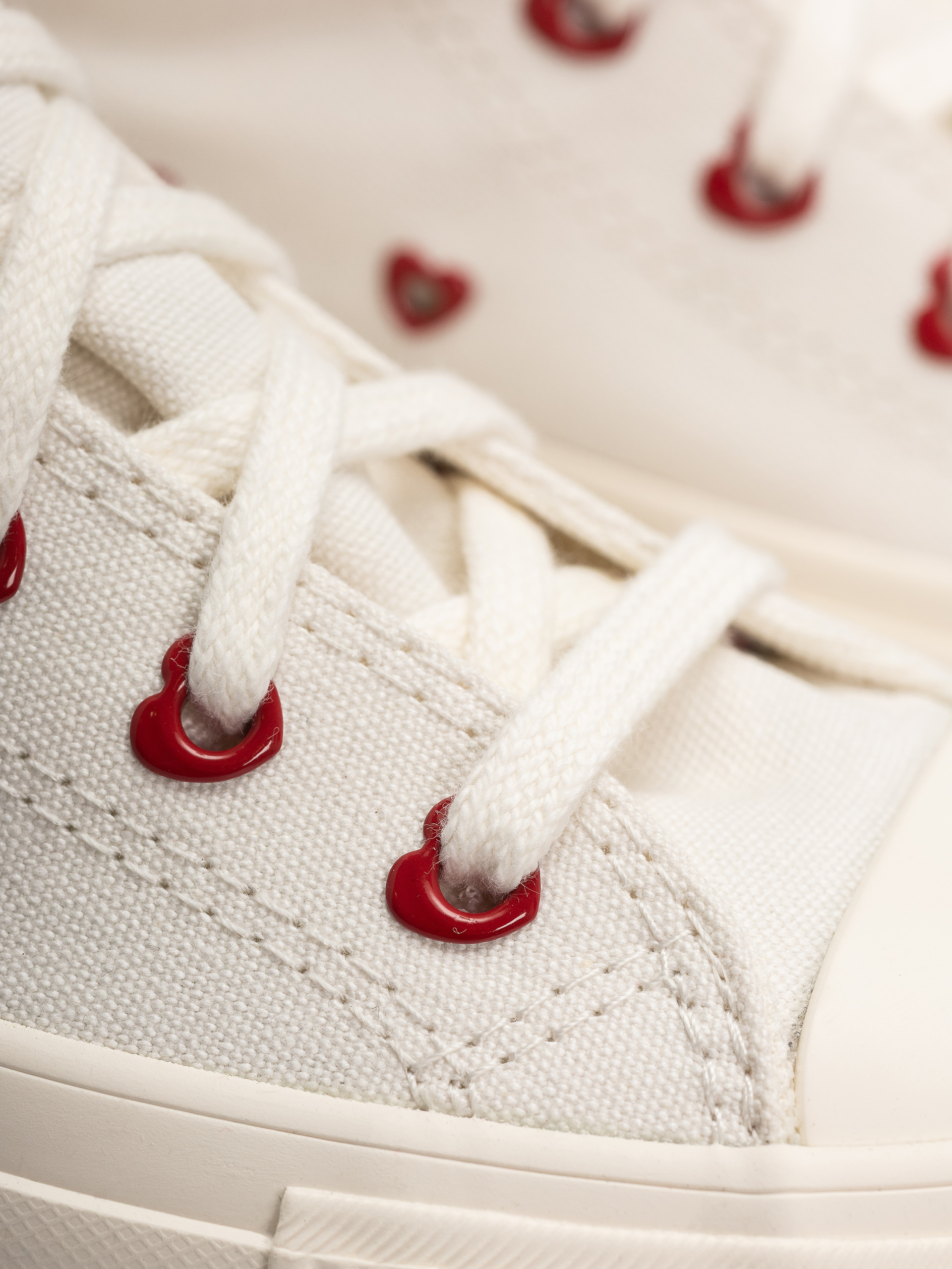 Converse Chuck Taylor All Star Lift Hi Wmn Chucks (vintage white/egret)