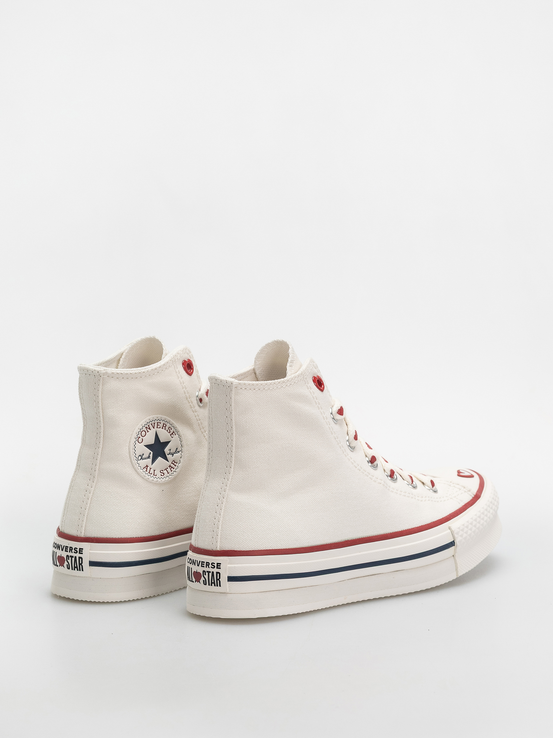 Converse Chuck Taylor All Star Eva Lift Hi Wmn Chucks (vintage white)
