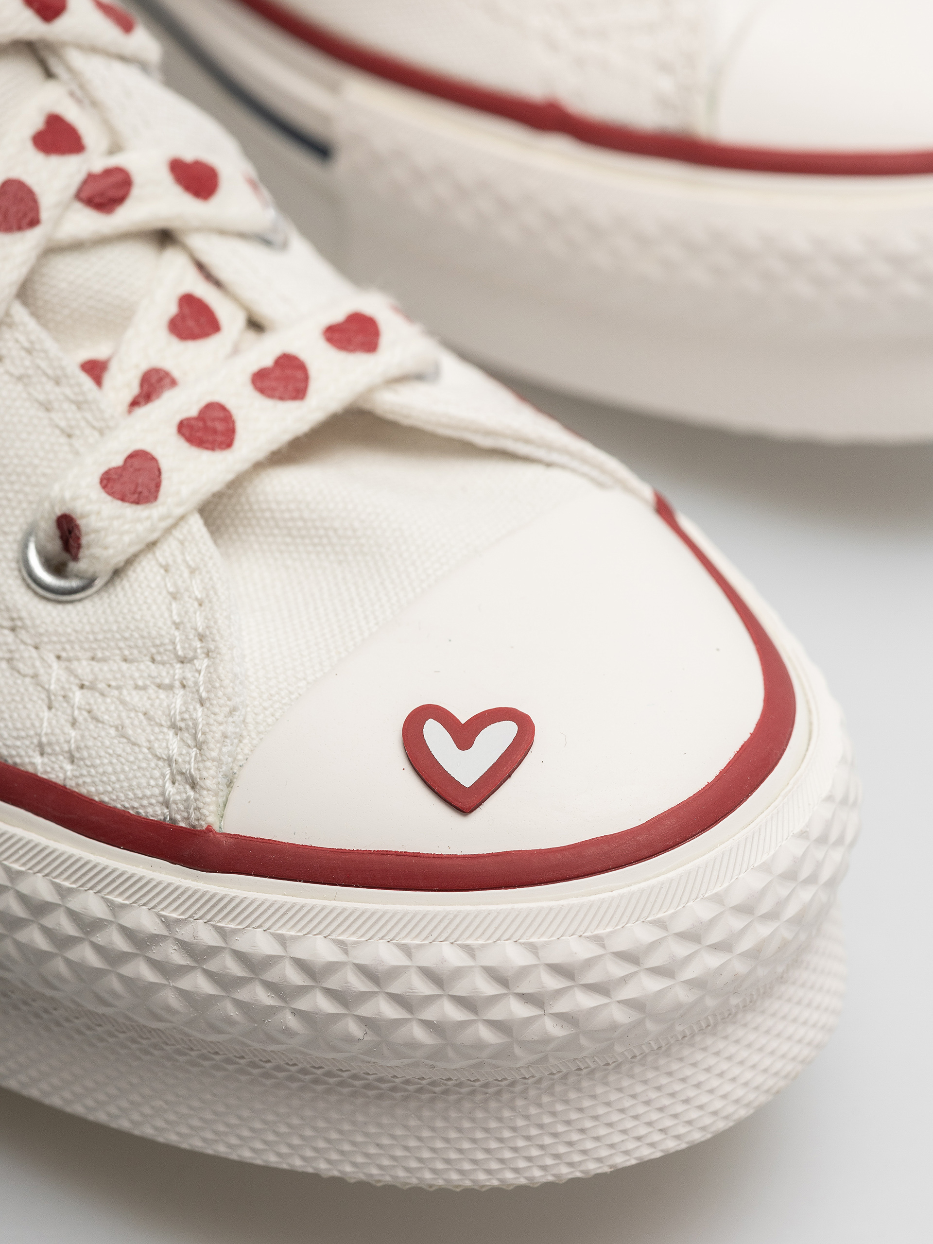 Converse Chuck Taylor All Star Eva Lift Hi Wmn Chucks (vintage white)