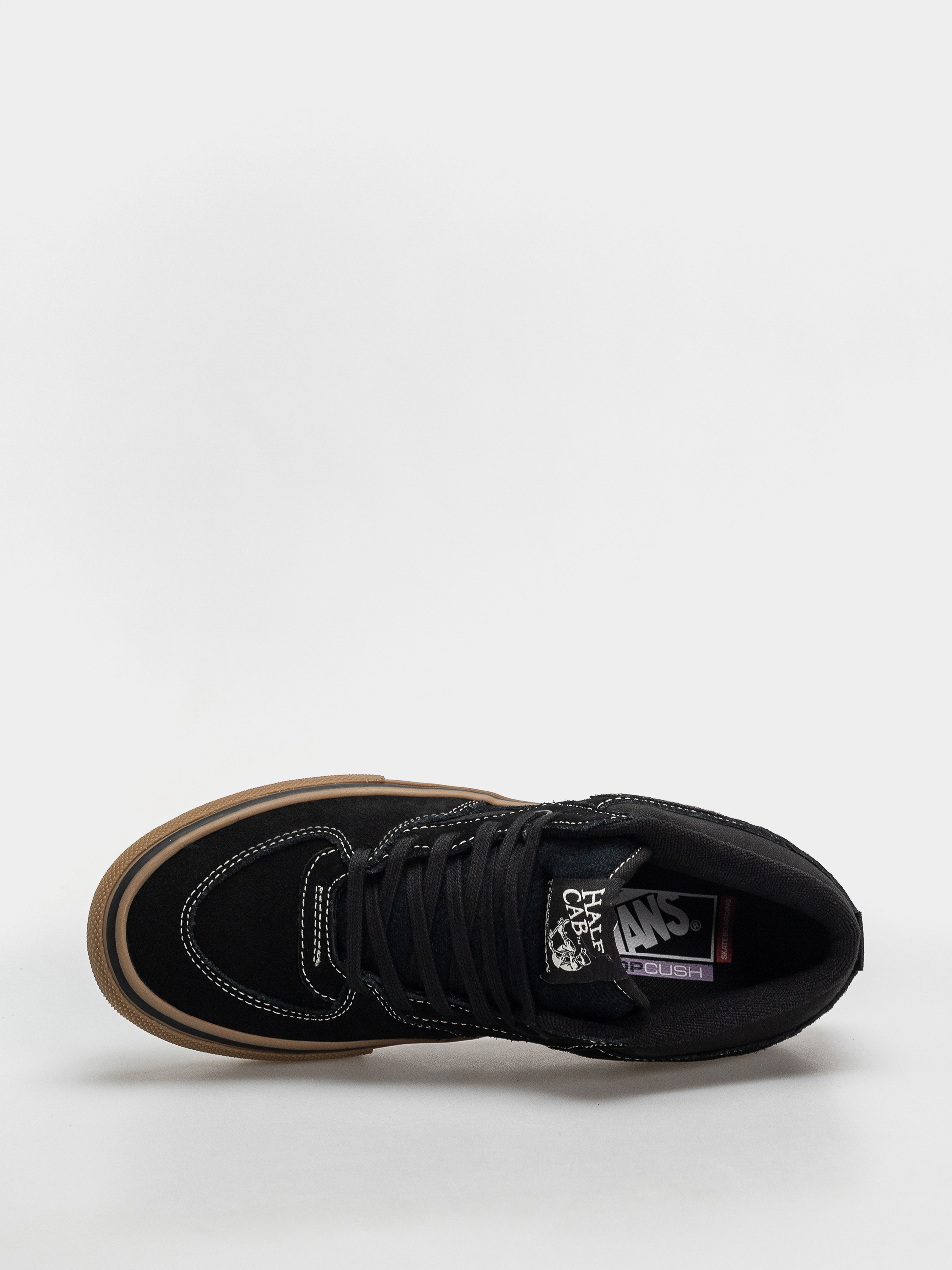 Vans Skate Half Cab Shoes (black/gum/white)