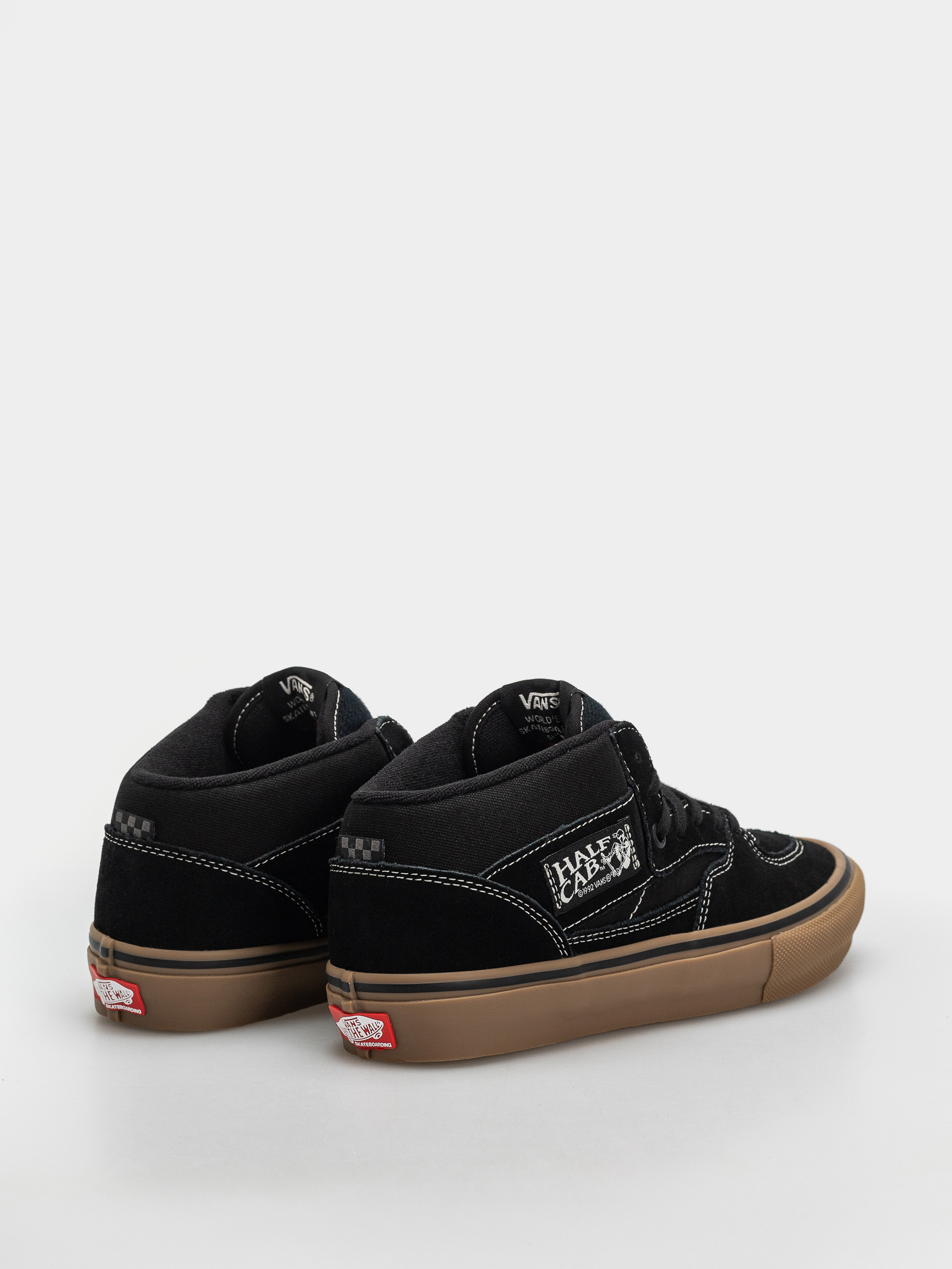 Vans Skate Half Cab Schuhe (black/gum/white)