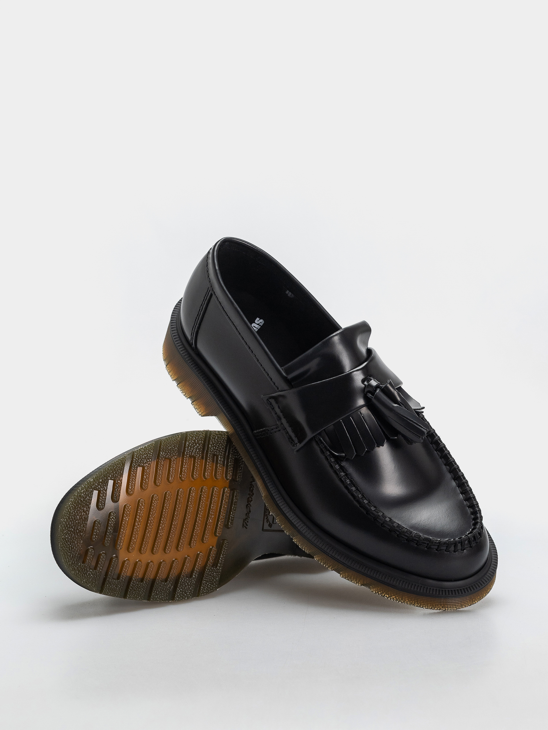 Dr. Martens Adrian Tassel Loafer Shoes (black smooth)