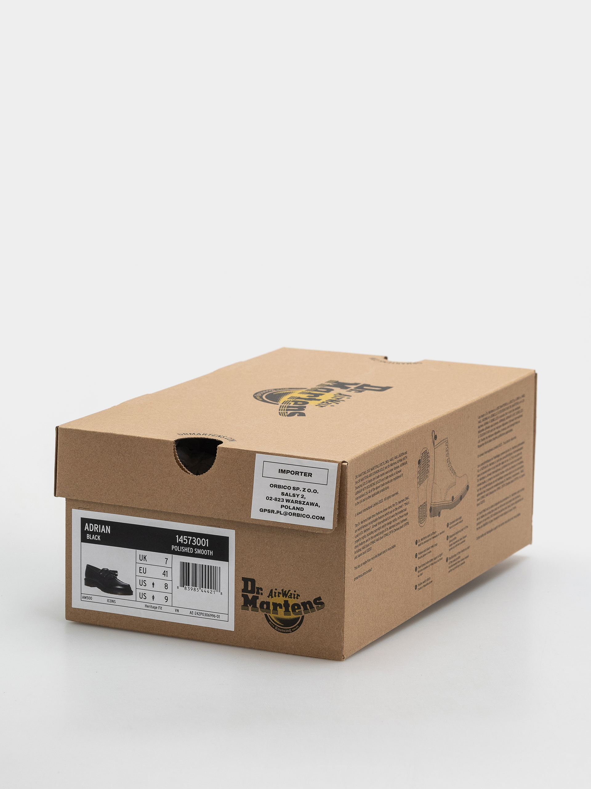 Dr. Martens Adrian Tassel Loafer Schuhe (black smooth)