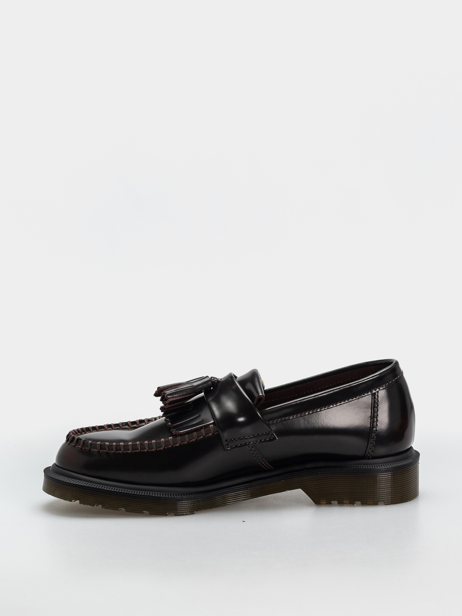 Dr. Martens Adrian Tassel Loafer Shoes (cherry red arcadia)