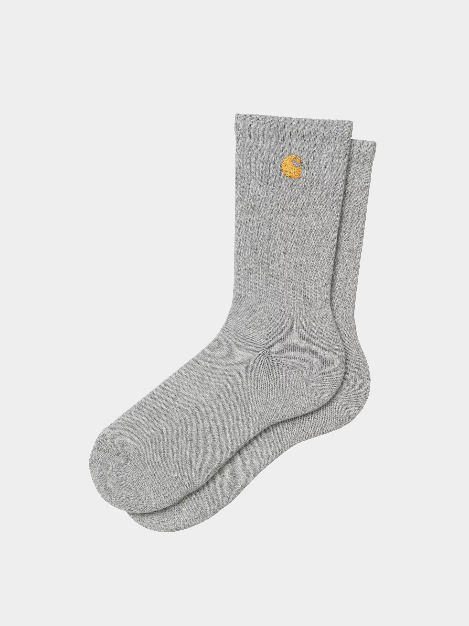 Carhartt WIP Socken Chase (grey heather/gold)