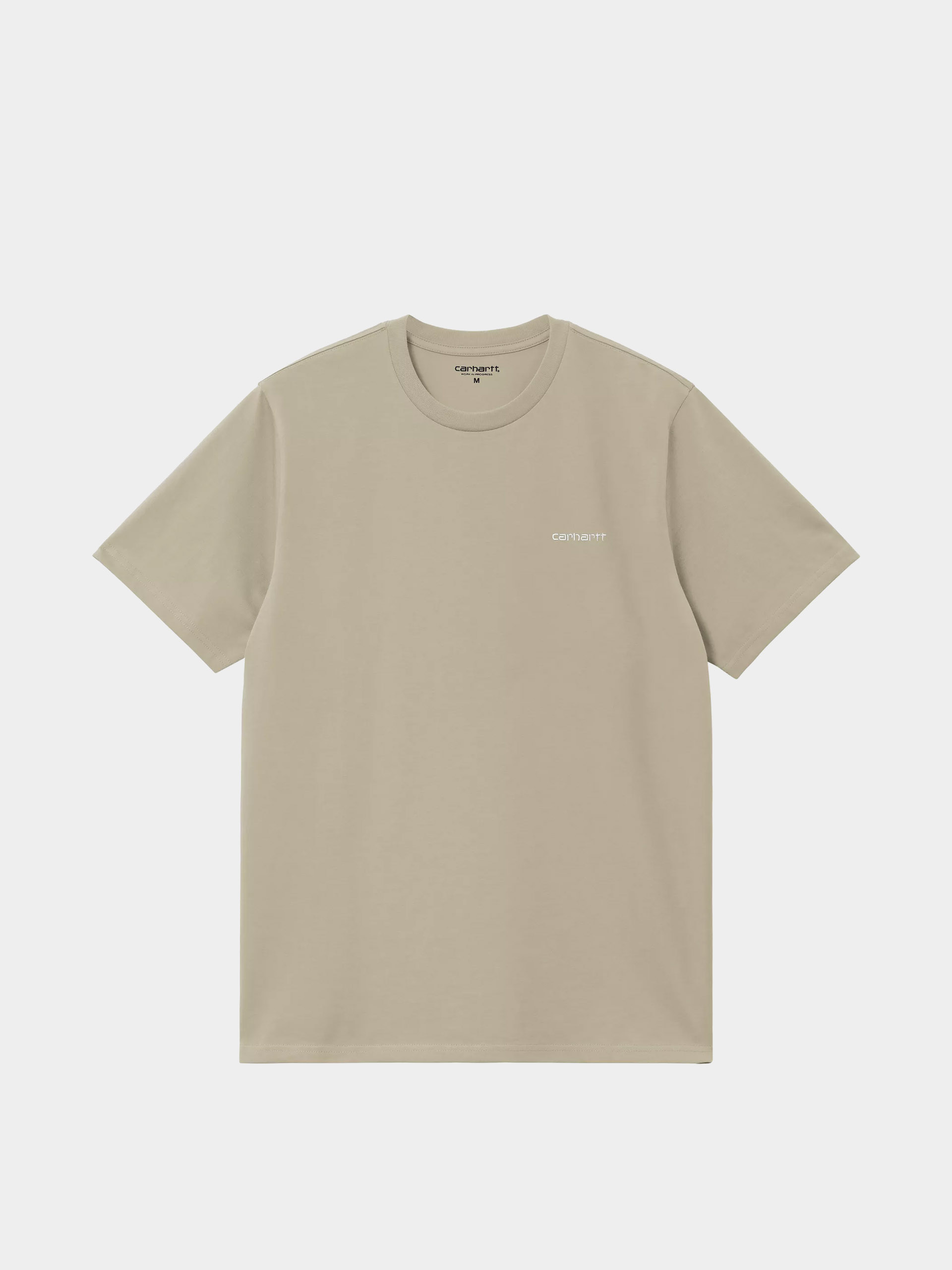 Carhartt WIP T-Shirt Script Embroidery (barchan/white)