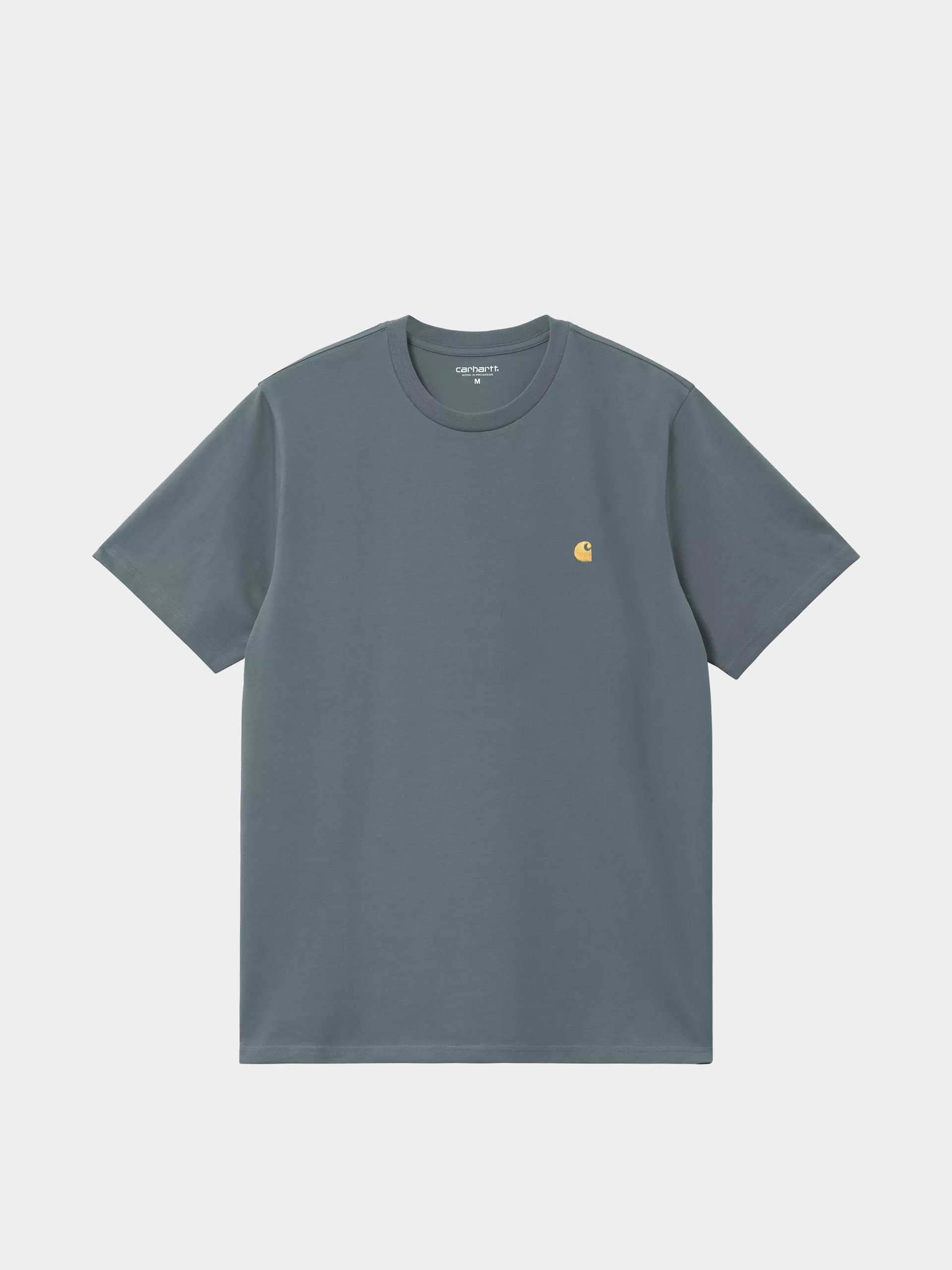 Carhartt WIP T-Shirt Chase (cozy blue/gold)
