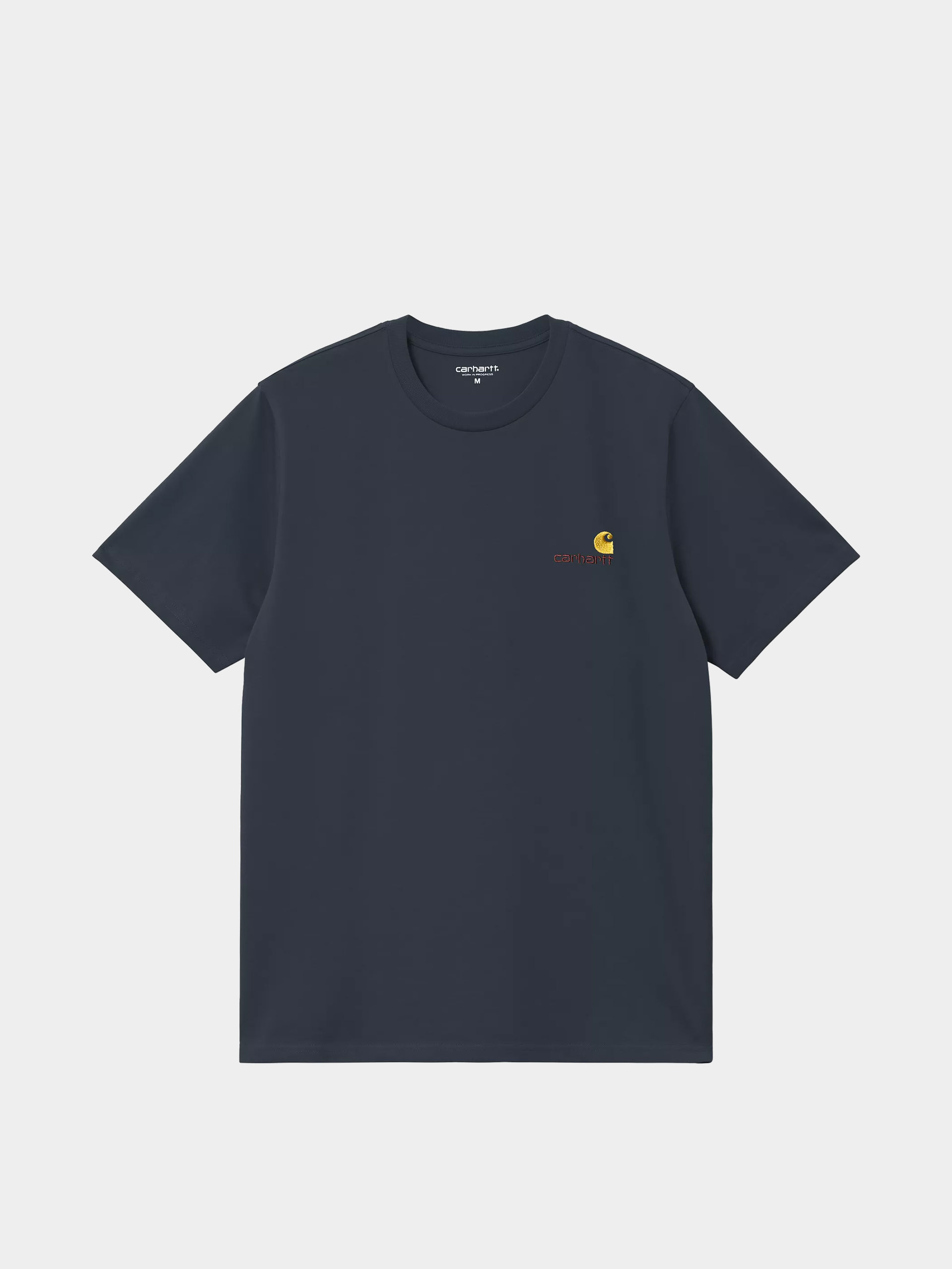 Carhartt WIP T-Shirt American Script (deep night)