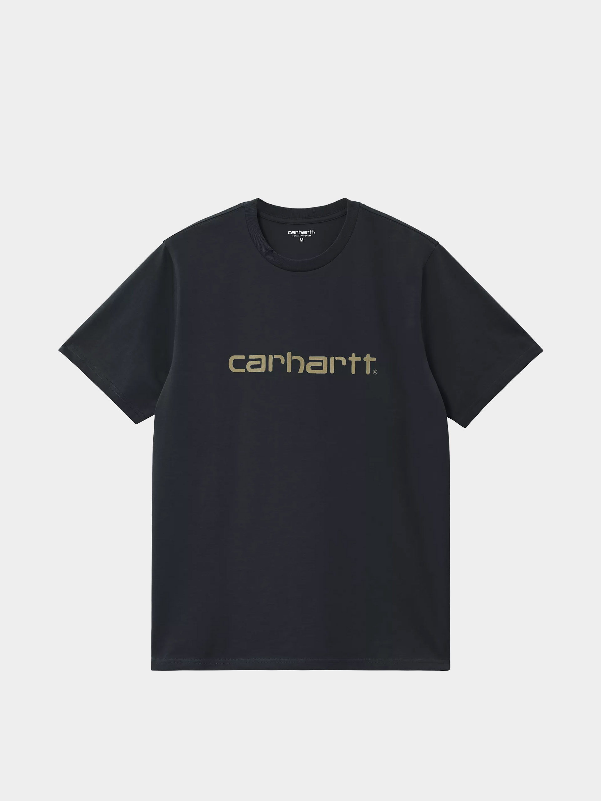 Carhartt WIP T-Shirt Script (deep night/gentle green)
