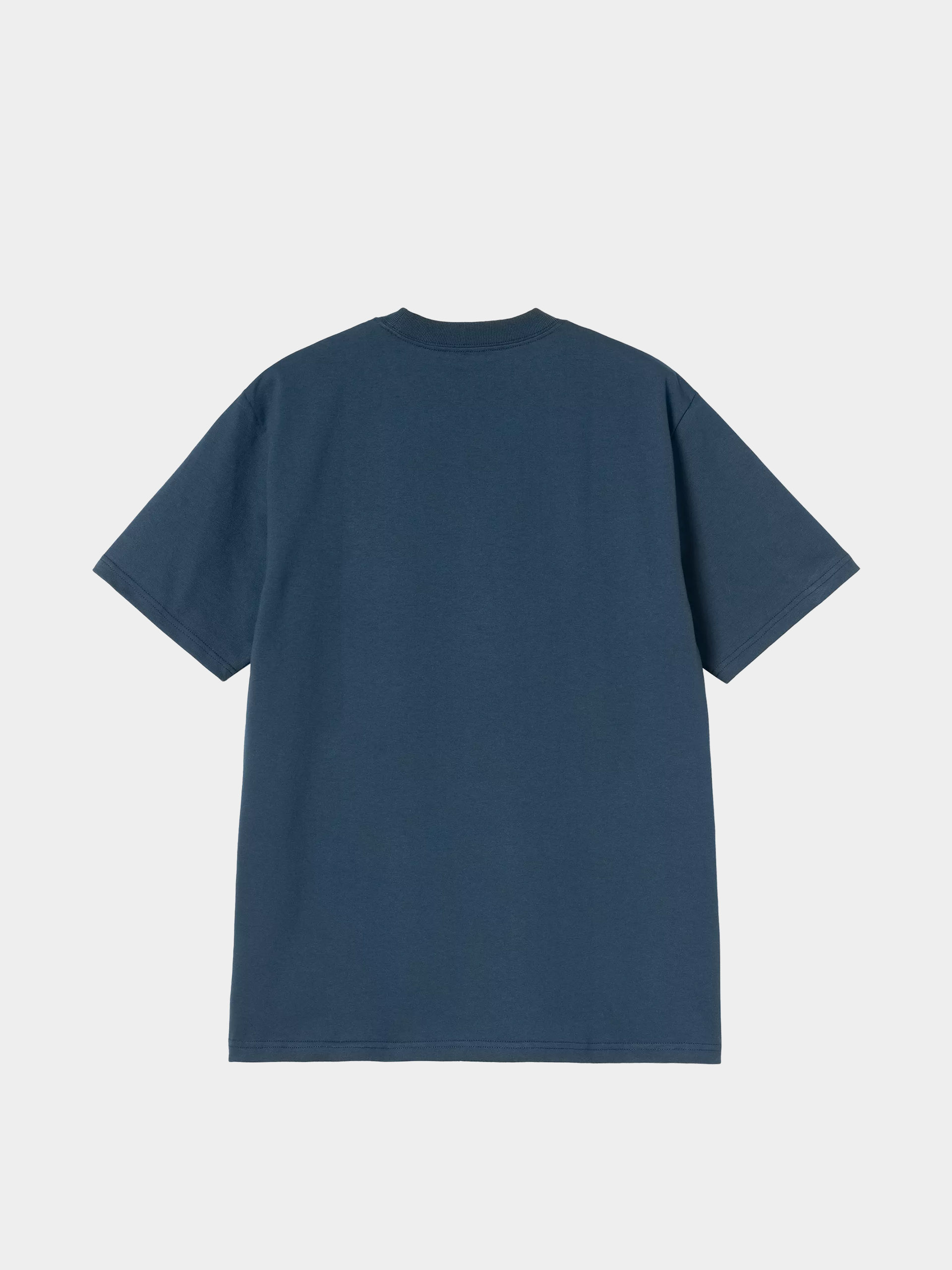 Carhartt WIP T-Shirt University Script (blue river/white)