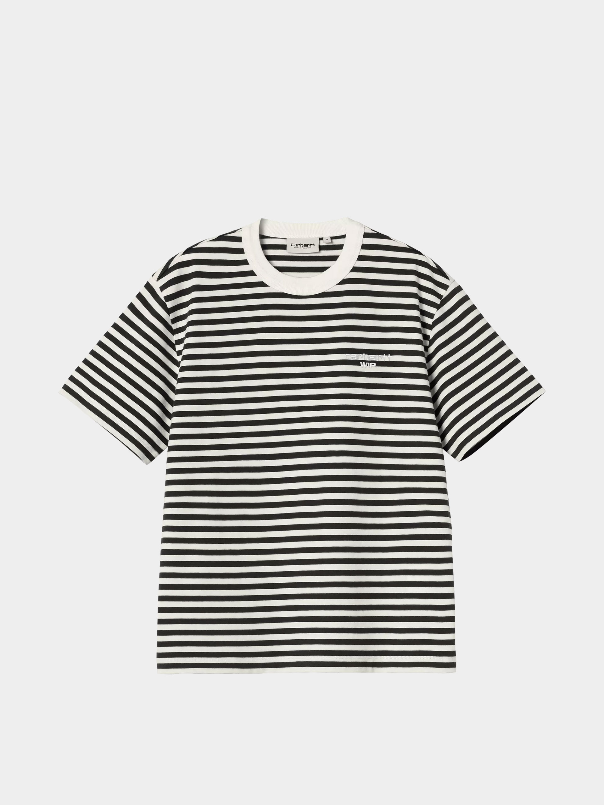 Carhartt WIP T-Shirt Ezra Wmn (ezra stripe/black/wax)