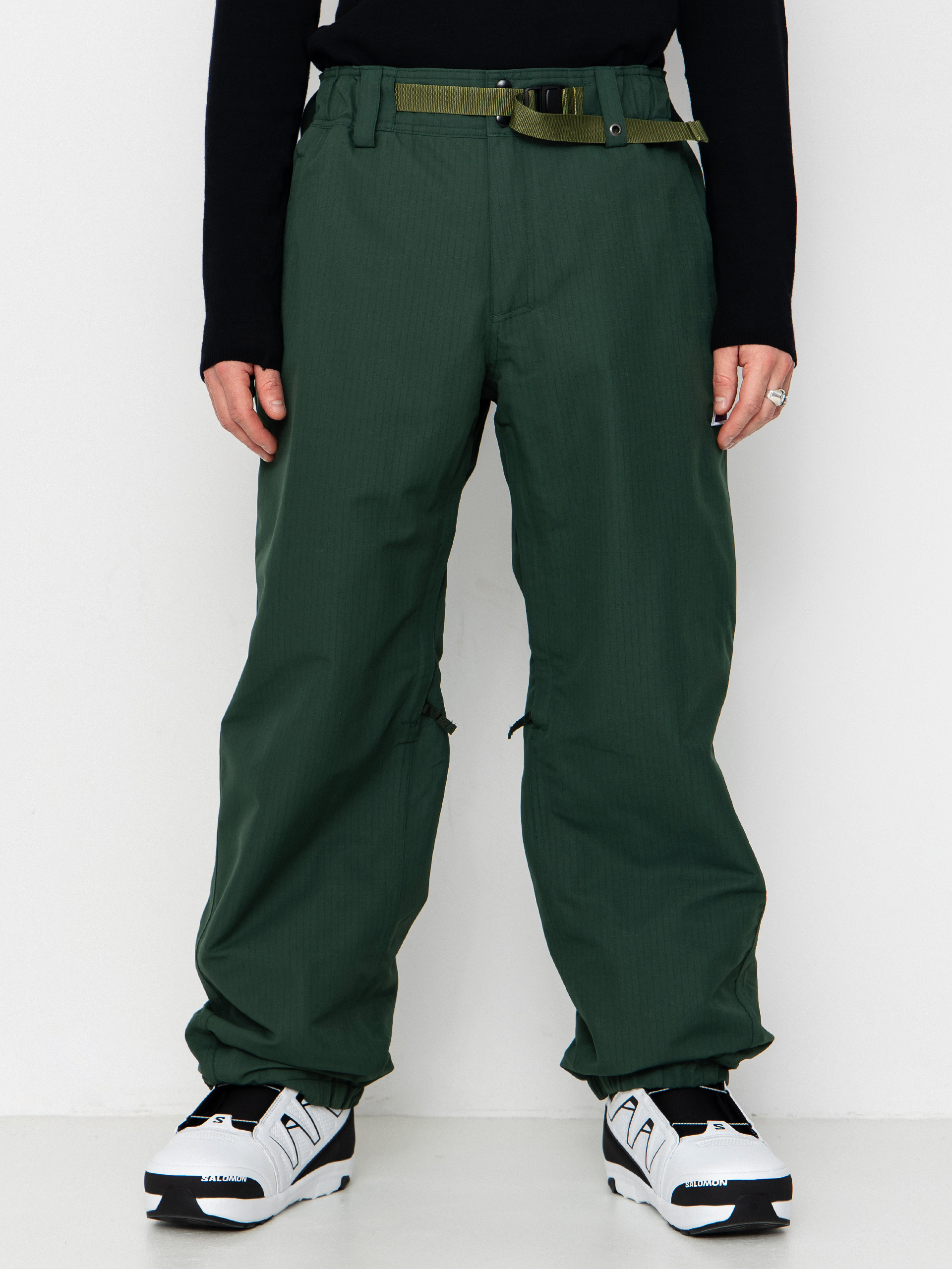 Mens 686 Snowboard pants Dojo (moss green ripstop)