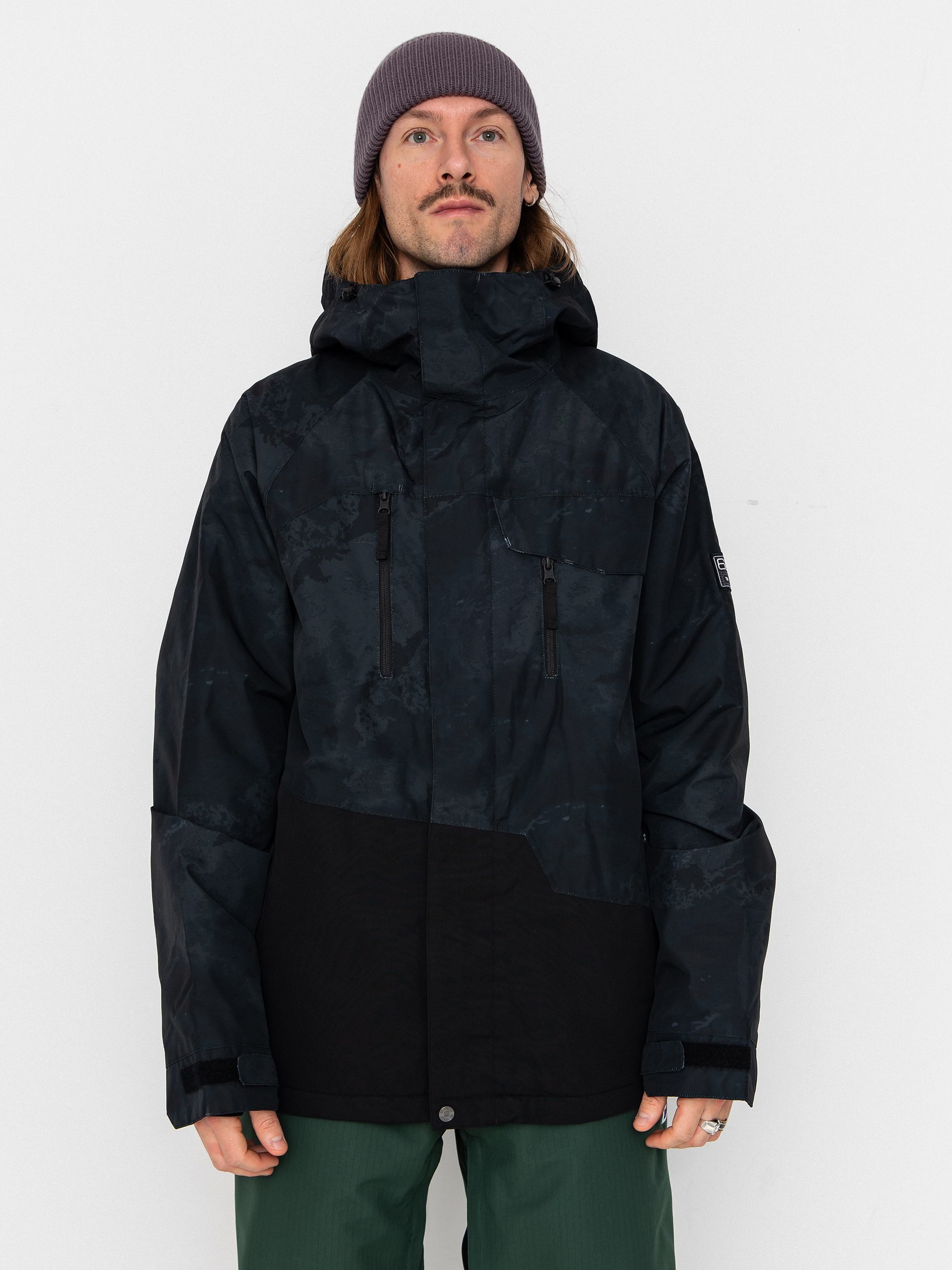 686 Snowboard jacket Geo Insulated (black hemisphere)